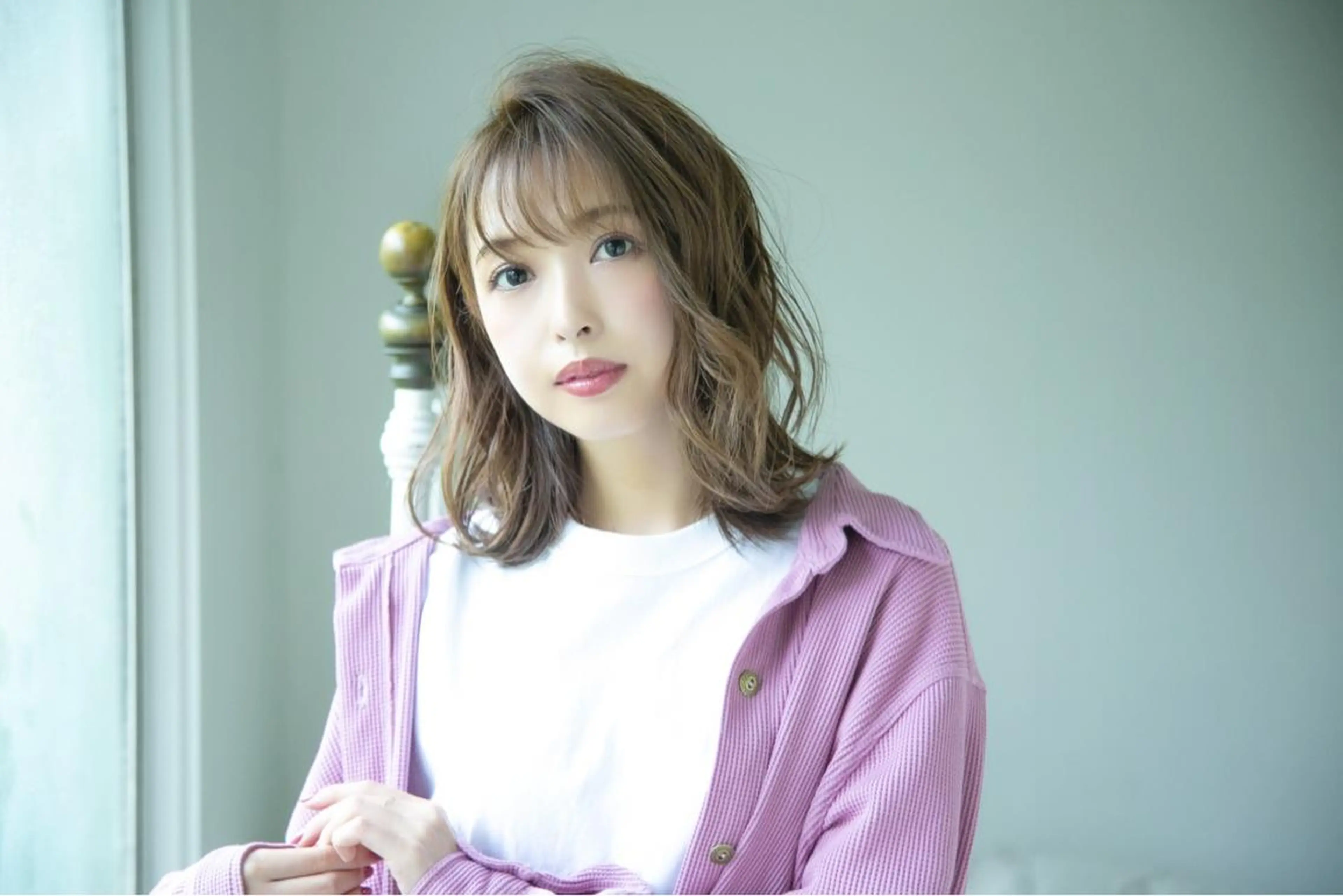 ミディアム カラー 髪質改善/縮毛矯正/ ボブ/店長/槌矢圭悟のヘアスタイル