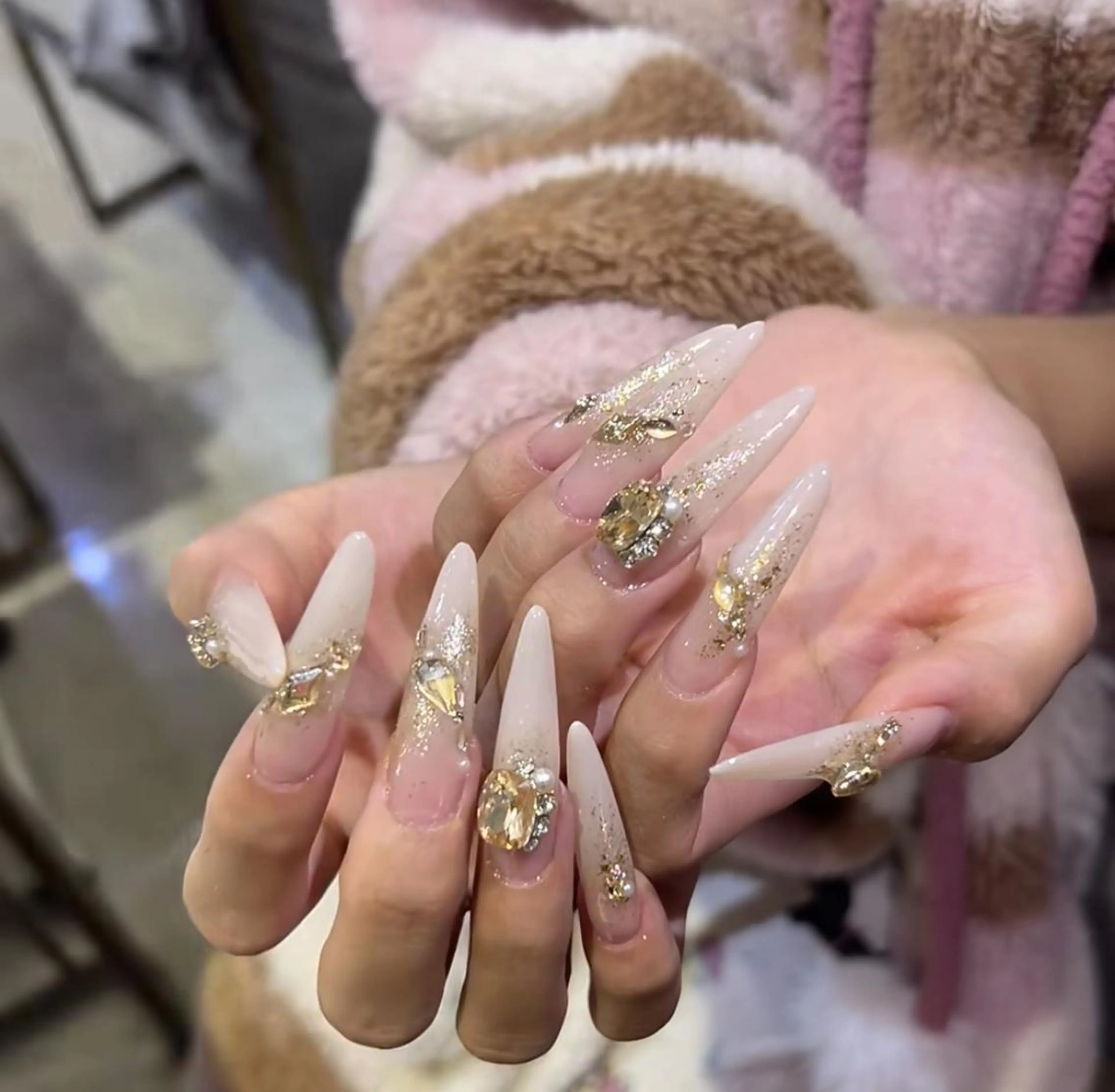ネイル ハンドネイル ハンドケア 🍑 momo_nailのネイルデザイン