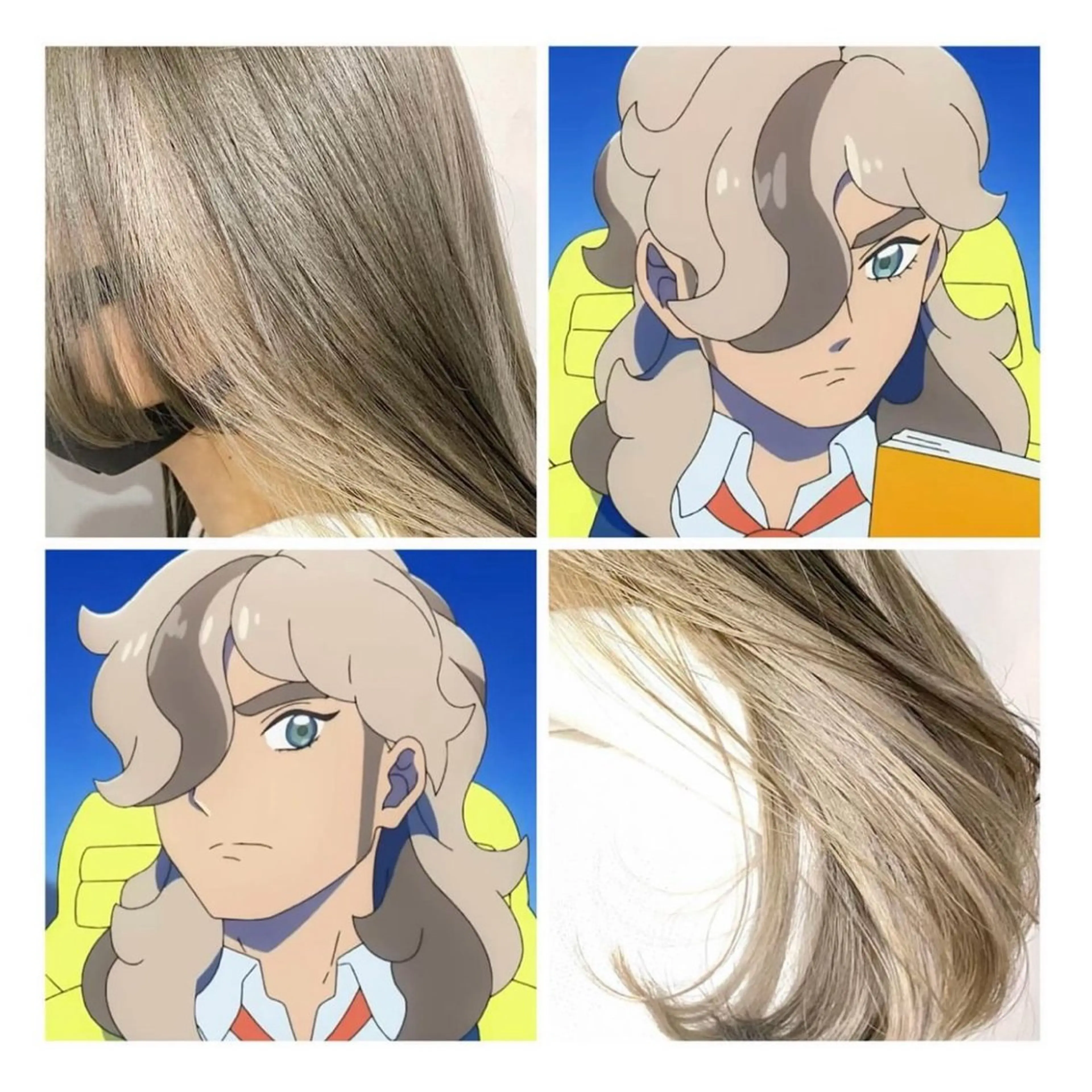 ミディアム カラー ベージュカラー ヘアカラー GARU-ガル-所属・TSUNO🦖 派手髪/オタク美容師のヘアスタイル