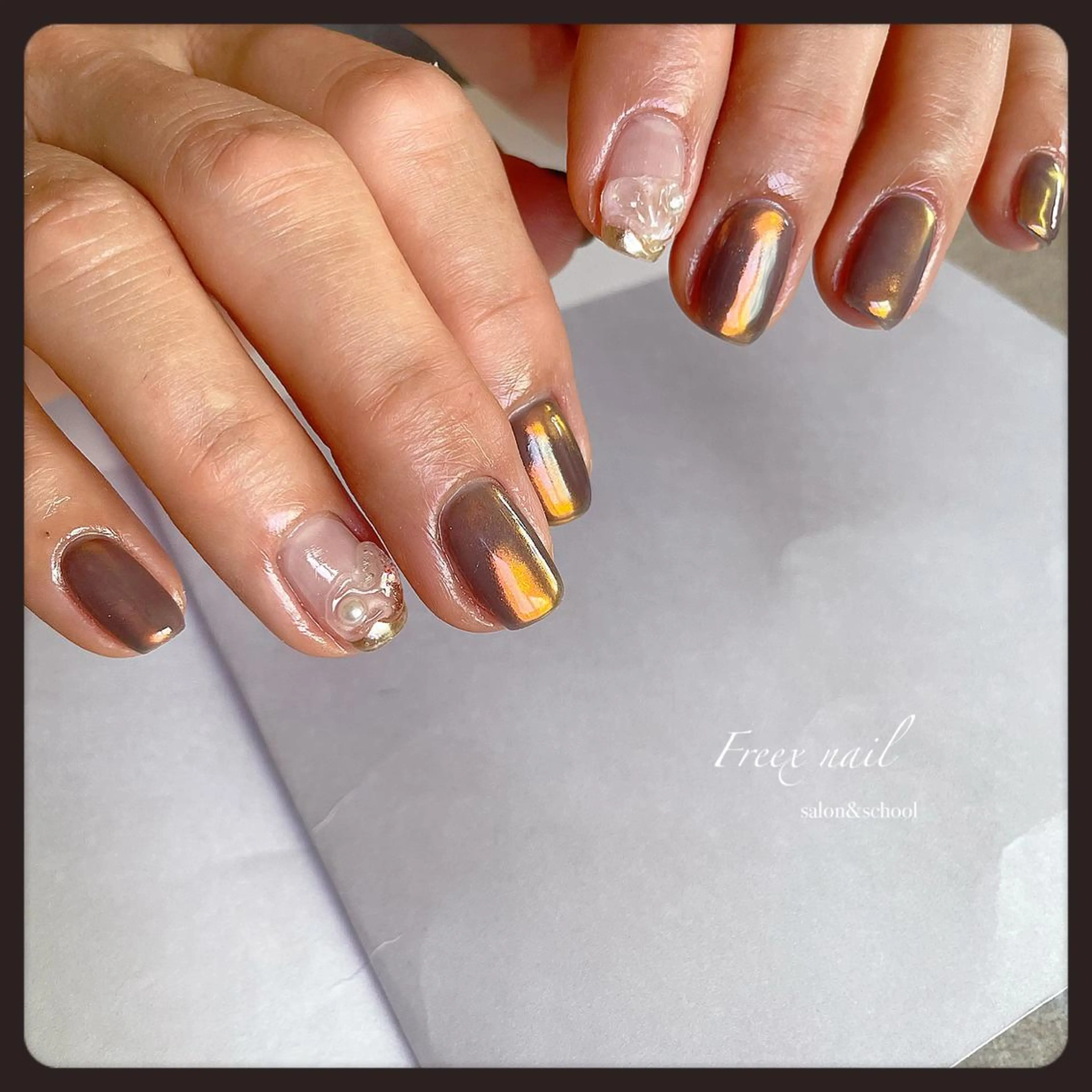 ネイル ニュアンスネイル ハンドネイル ハンドケア Freex nail所属・freex nail /ニュアンス/個性派のネイルデザイン