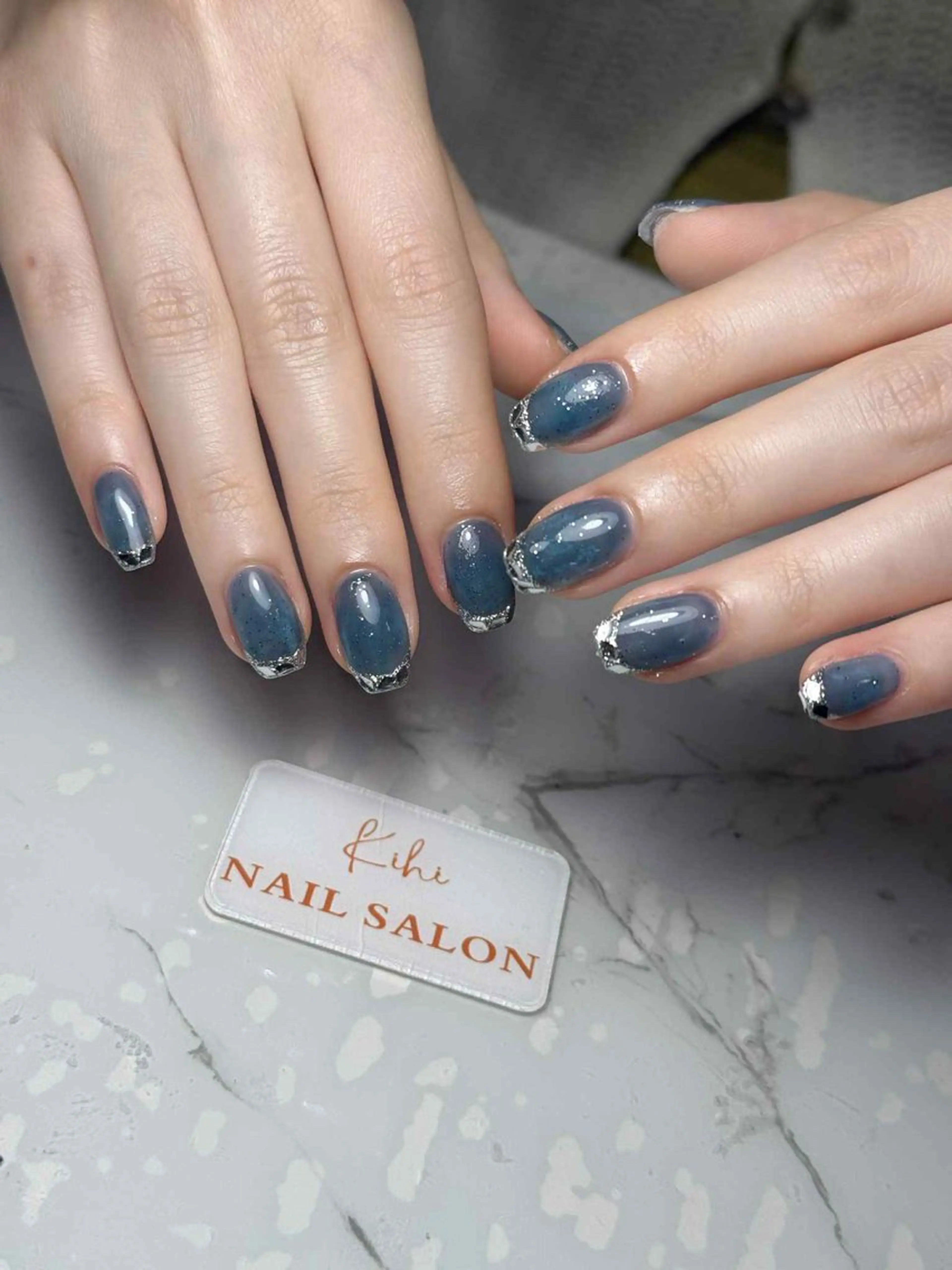 ネイル アートネイル フレンチネイル ジェルネイル グラデーション 韓国ネイル ハンドネイル 💕鈴木ユリ パラジェル/オフ無料のネイルデザイン