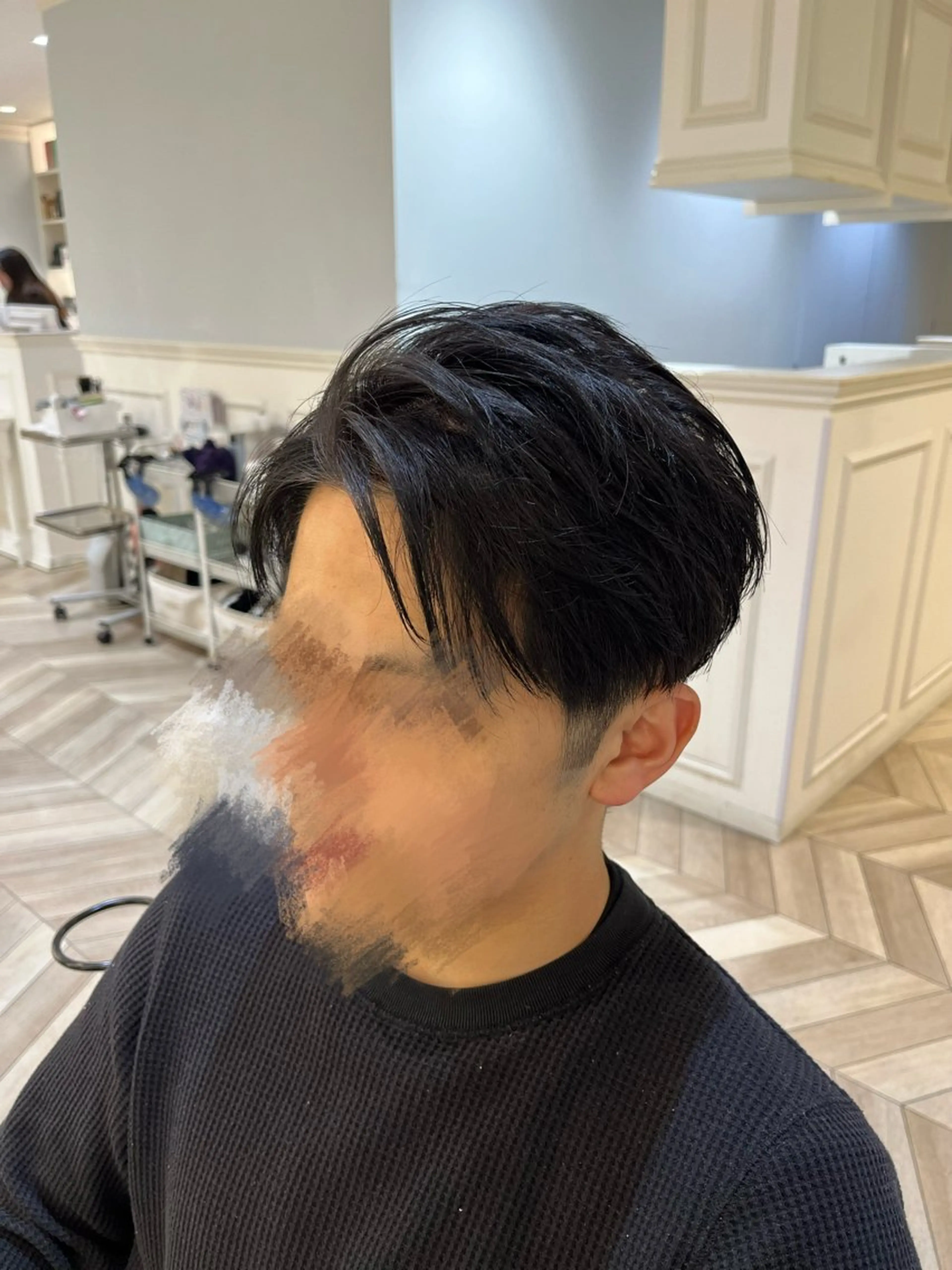 メンズ アップバング カット 🇺🇸NYNY恒稀 こうきのヘアスタイル