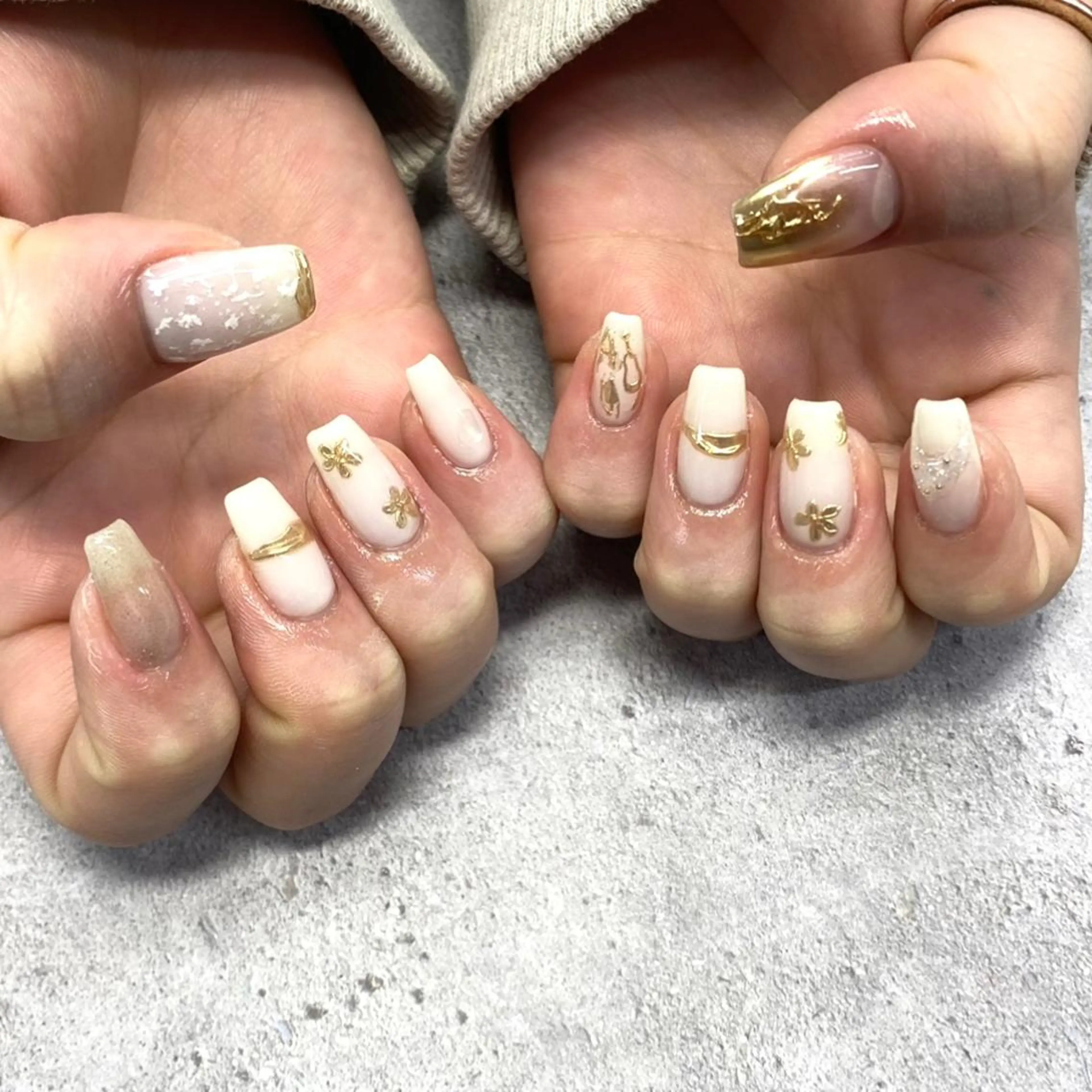 ネイル ハンドネイル Bianca浦和🎀 渋谷のネイルデザイン