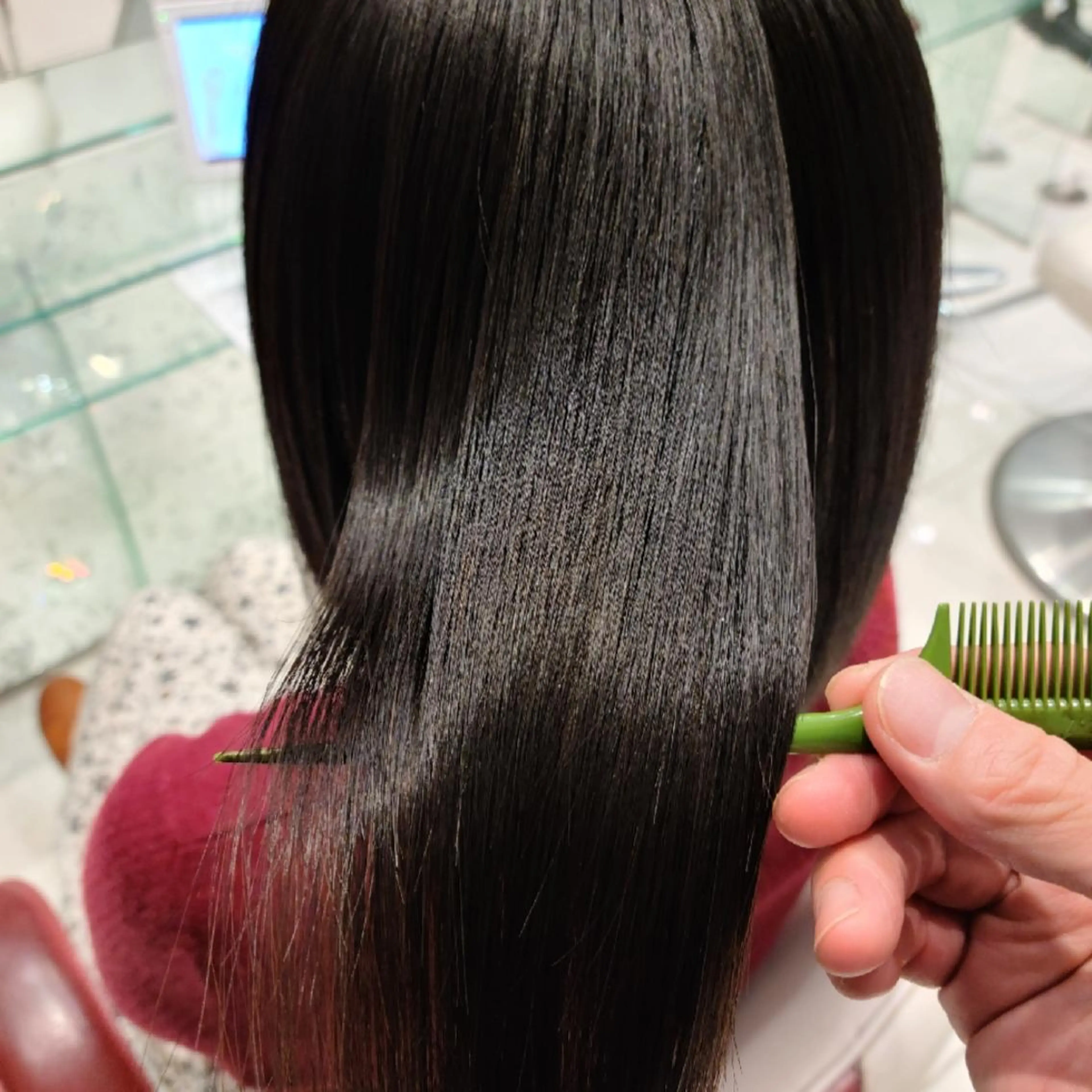 セミロング トリートメント カット トリートメント 髪質改善特化✂️ 立石佳亮のヘアスタイル