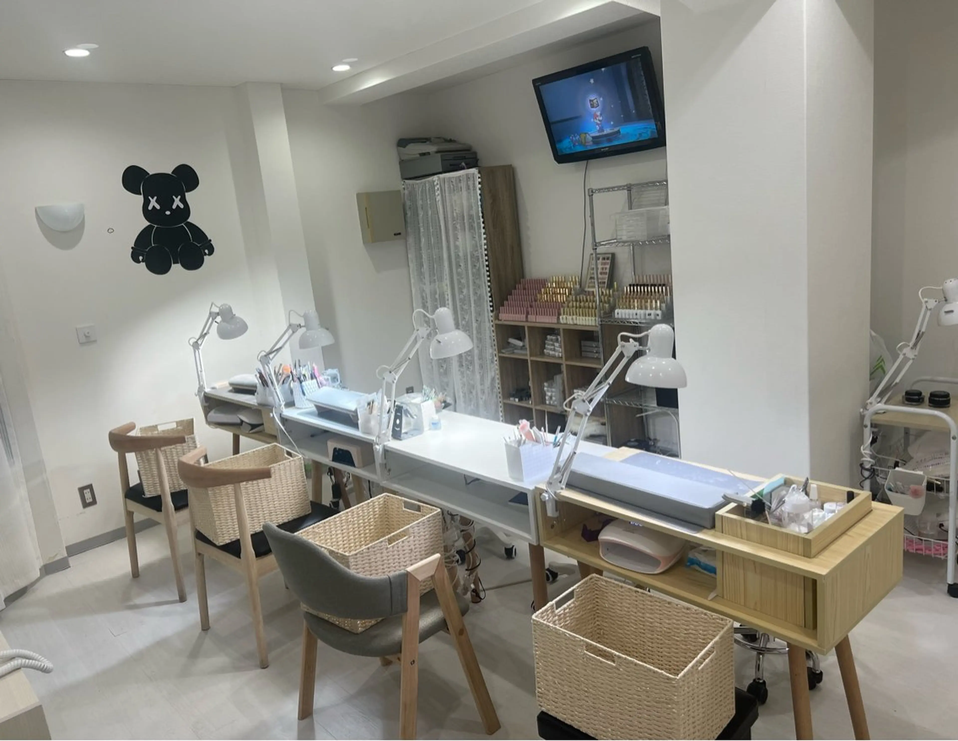 ネイル ブラウン ハンドネイル Unicorn Nail原宿表参道のネイルデザイン