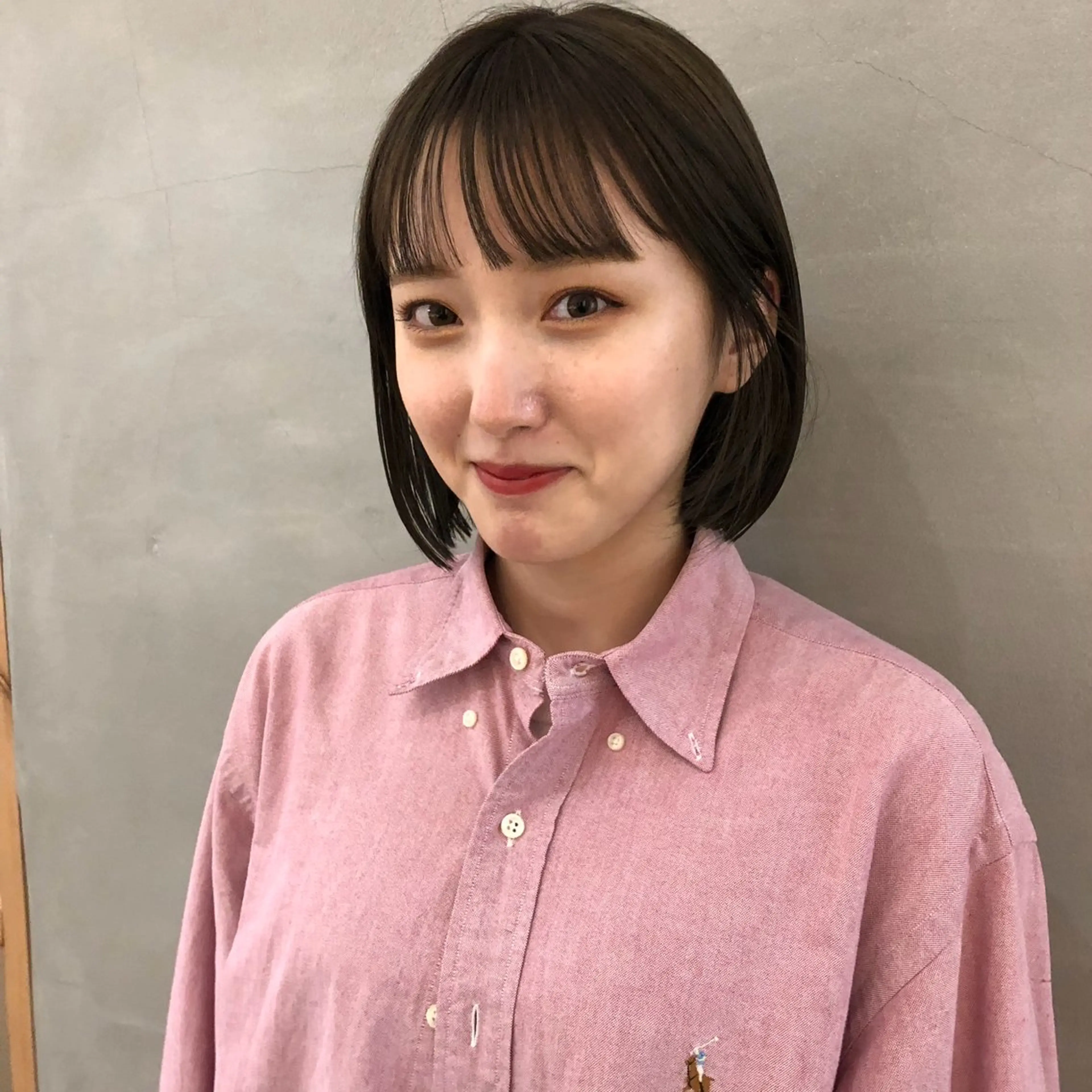 ☝️必見‼️朝が楽になる前髪ストレート☝️しっかりストレートも自然なストレートも可能なカット＋前髪縮毛矯正＋ケアTR💖の写真