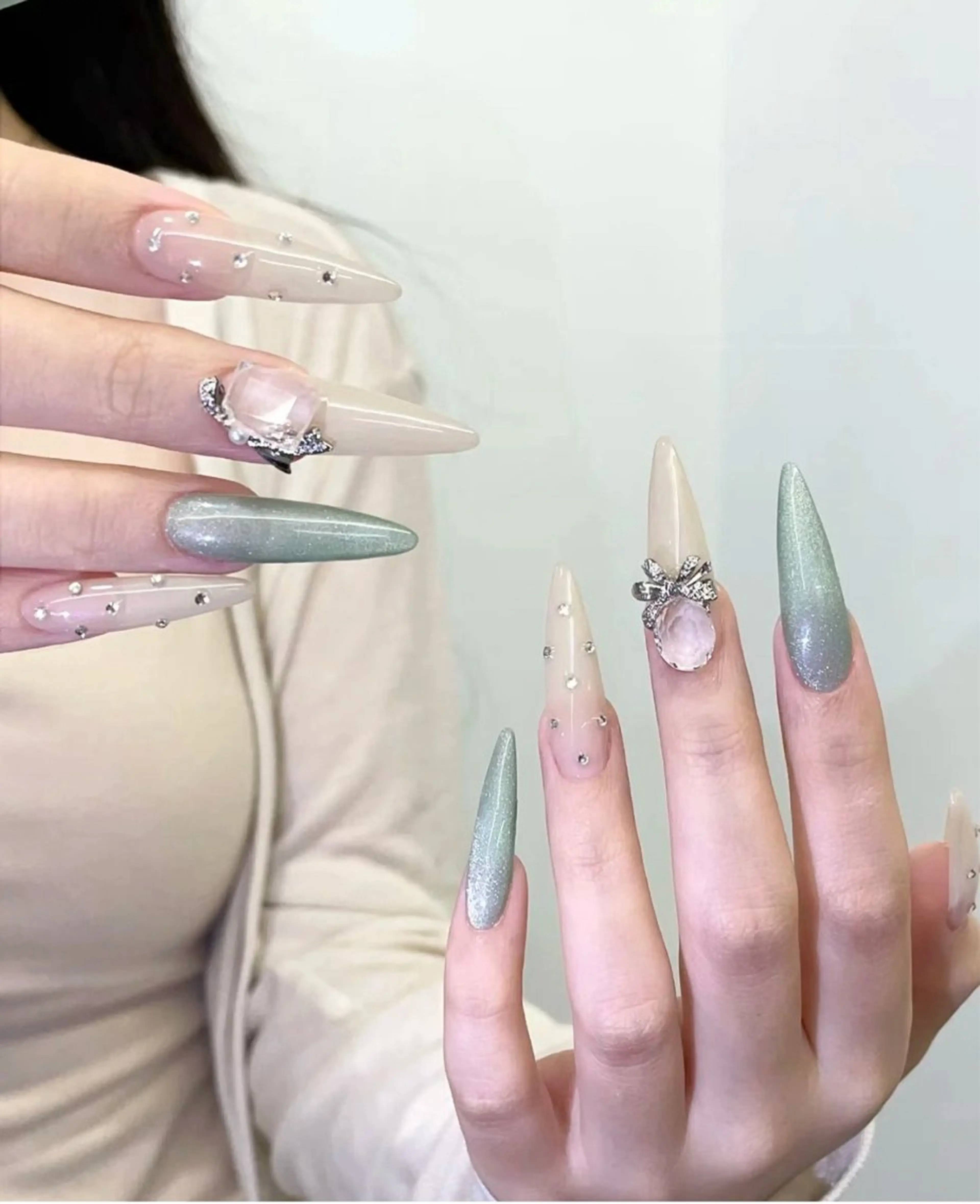 ネイル 長さだし専門店 M2 rikaのネイルデザイン