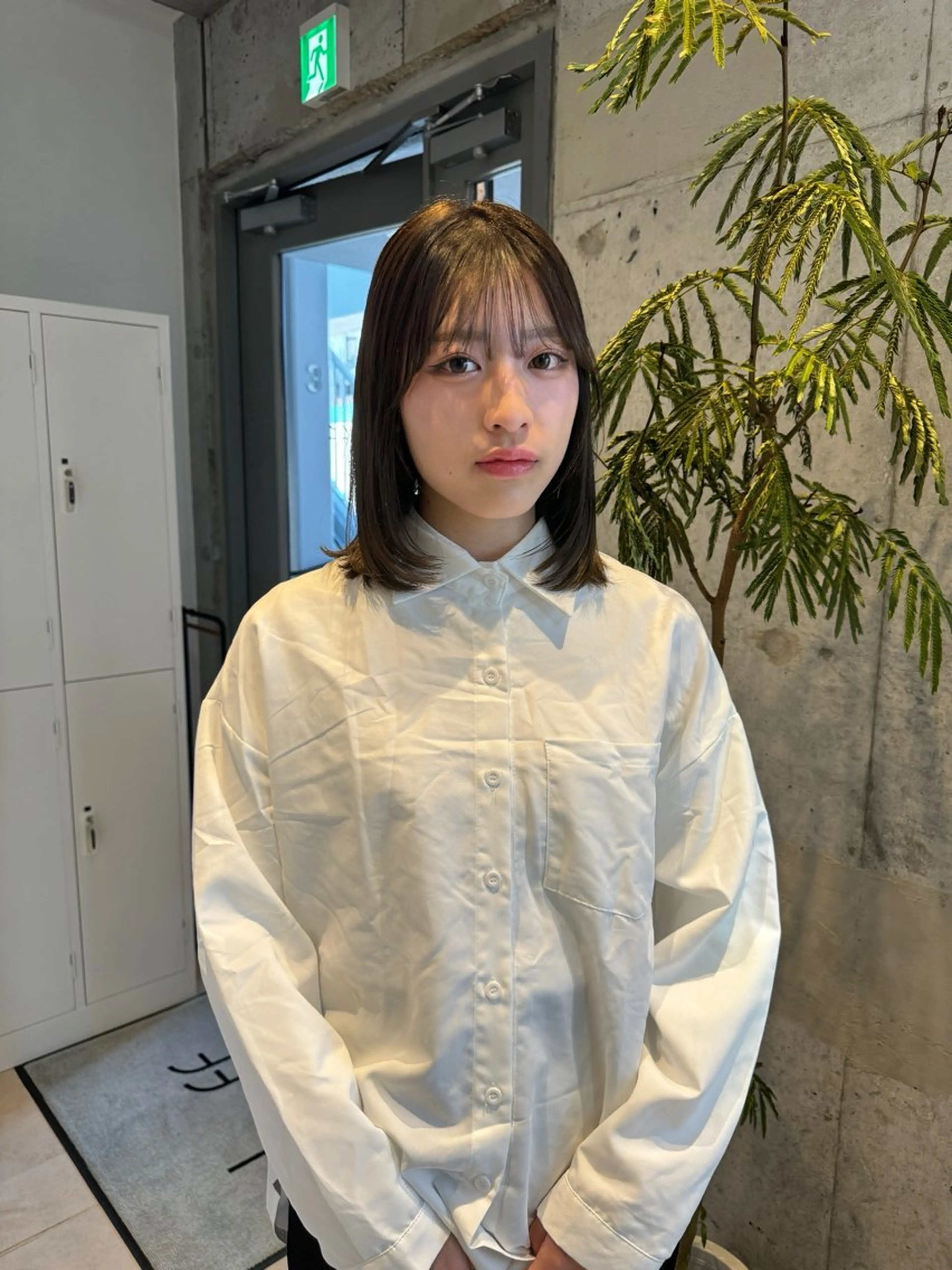 ミディアム laff 新宿所属・ボブ/ケアパーマ/ レイヤー/縮毛矯正のヘアスタイル