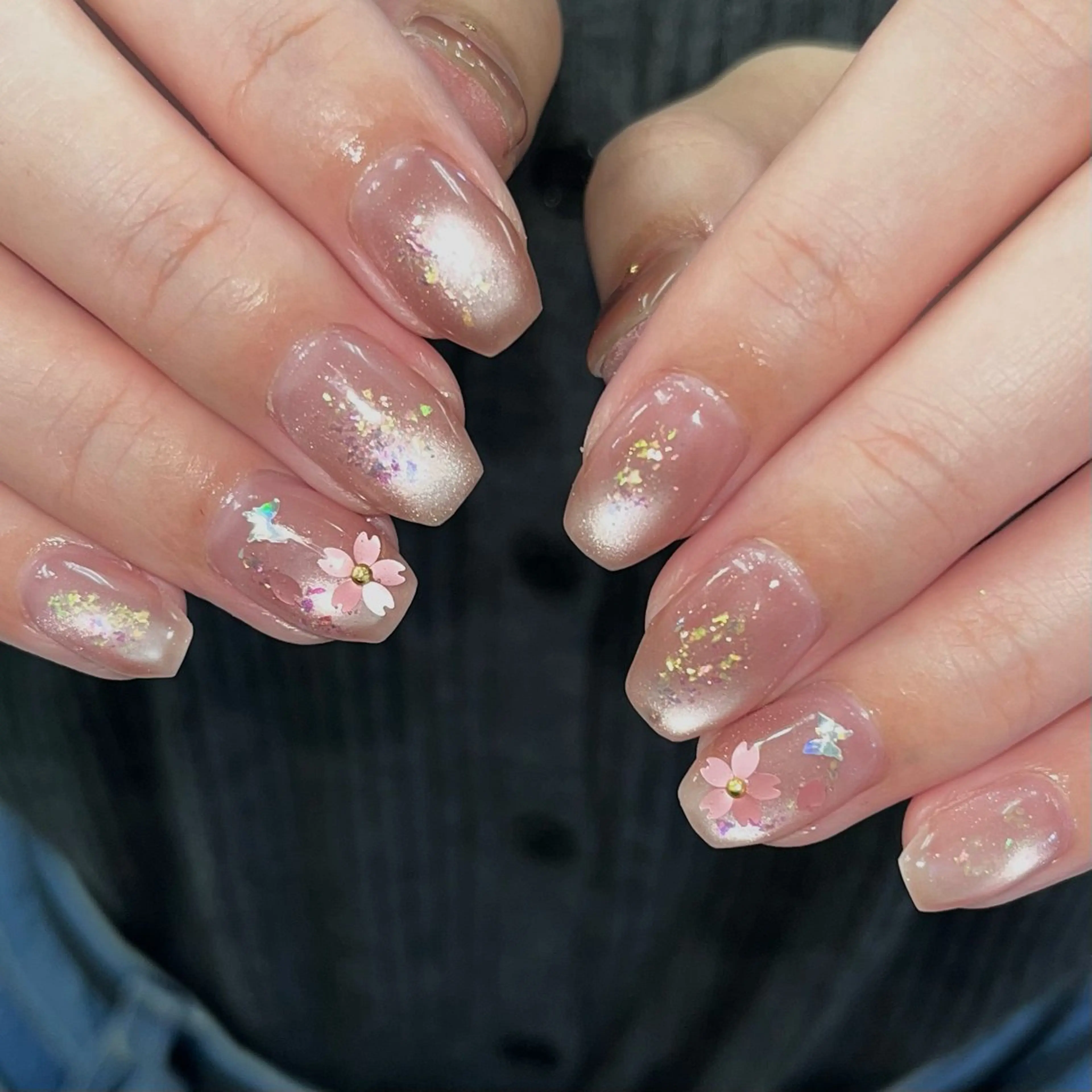 ネイル 春ネイル ハンドネイル ハンドケア ✩UMEHARA✩ ネイル/マツパのネイルデザイン