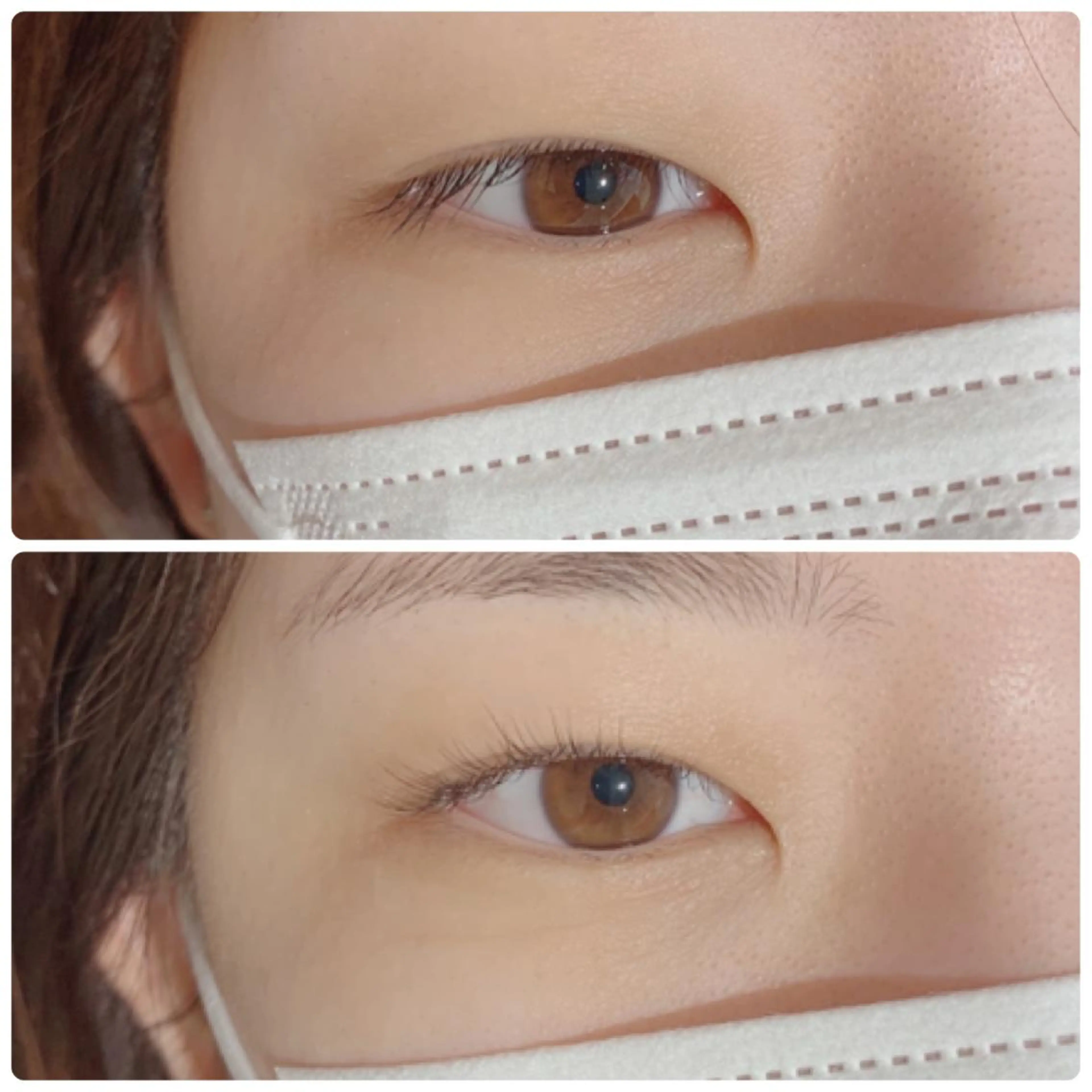 マツエク・マツパ パリジェンヌラッシュリフト カガワ ナツキのマツエク・マツパデザイン