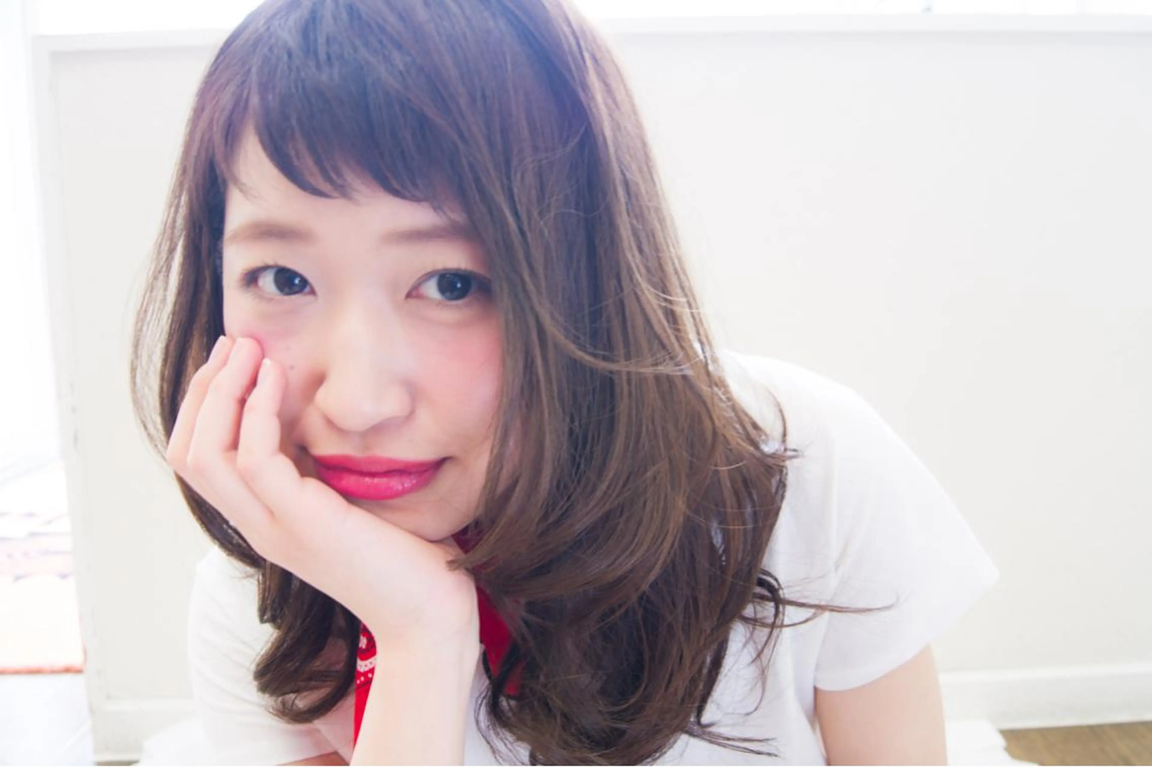 セミロング ロング カラー パーマ NOW･インパルス所属・【滝川市 美容師】 髙橋昌也のヘアスタイル