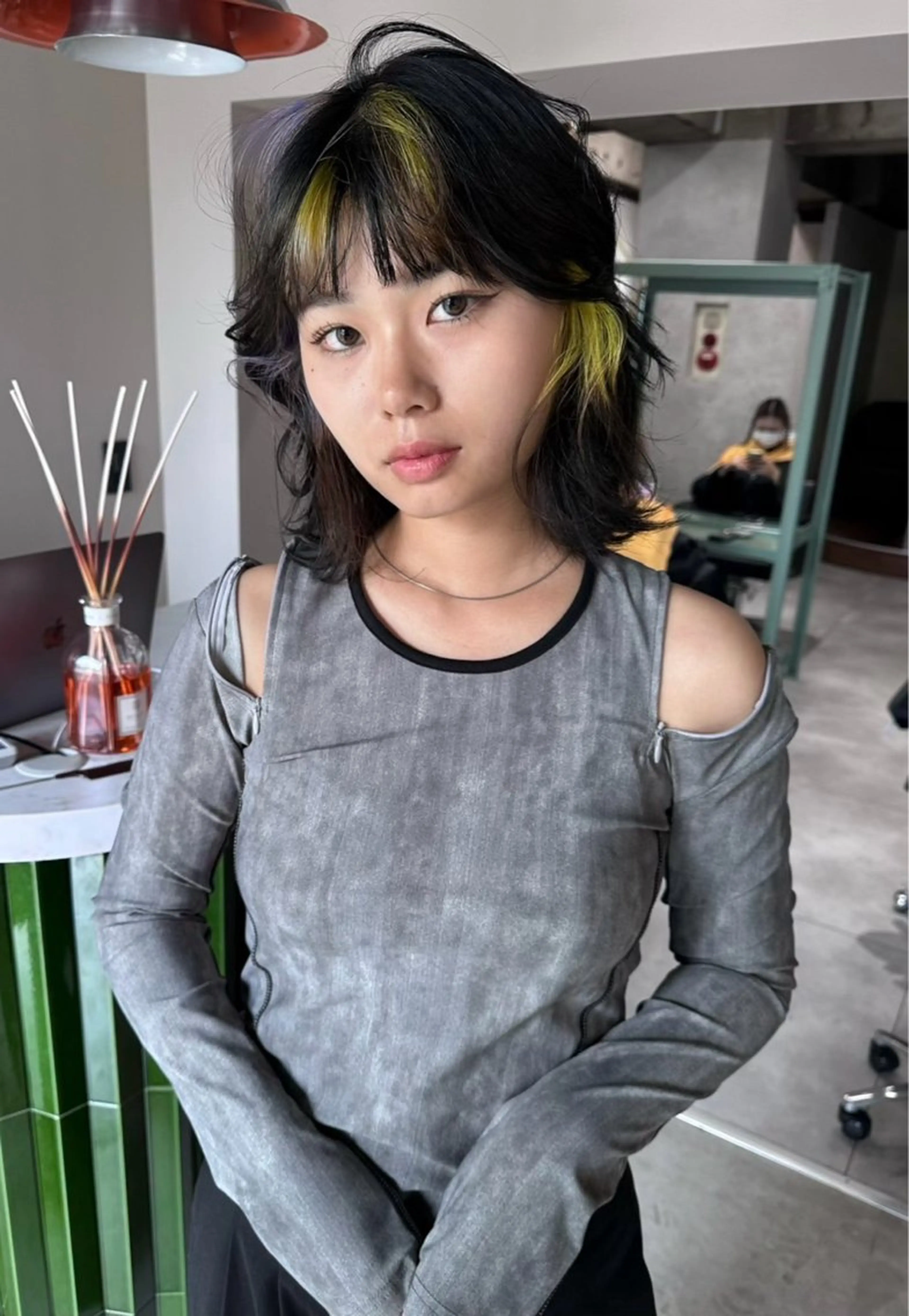 カラー 原宿/ハイトーン ⭐︎airi⭐︎のヘアスタイル