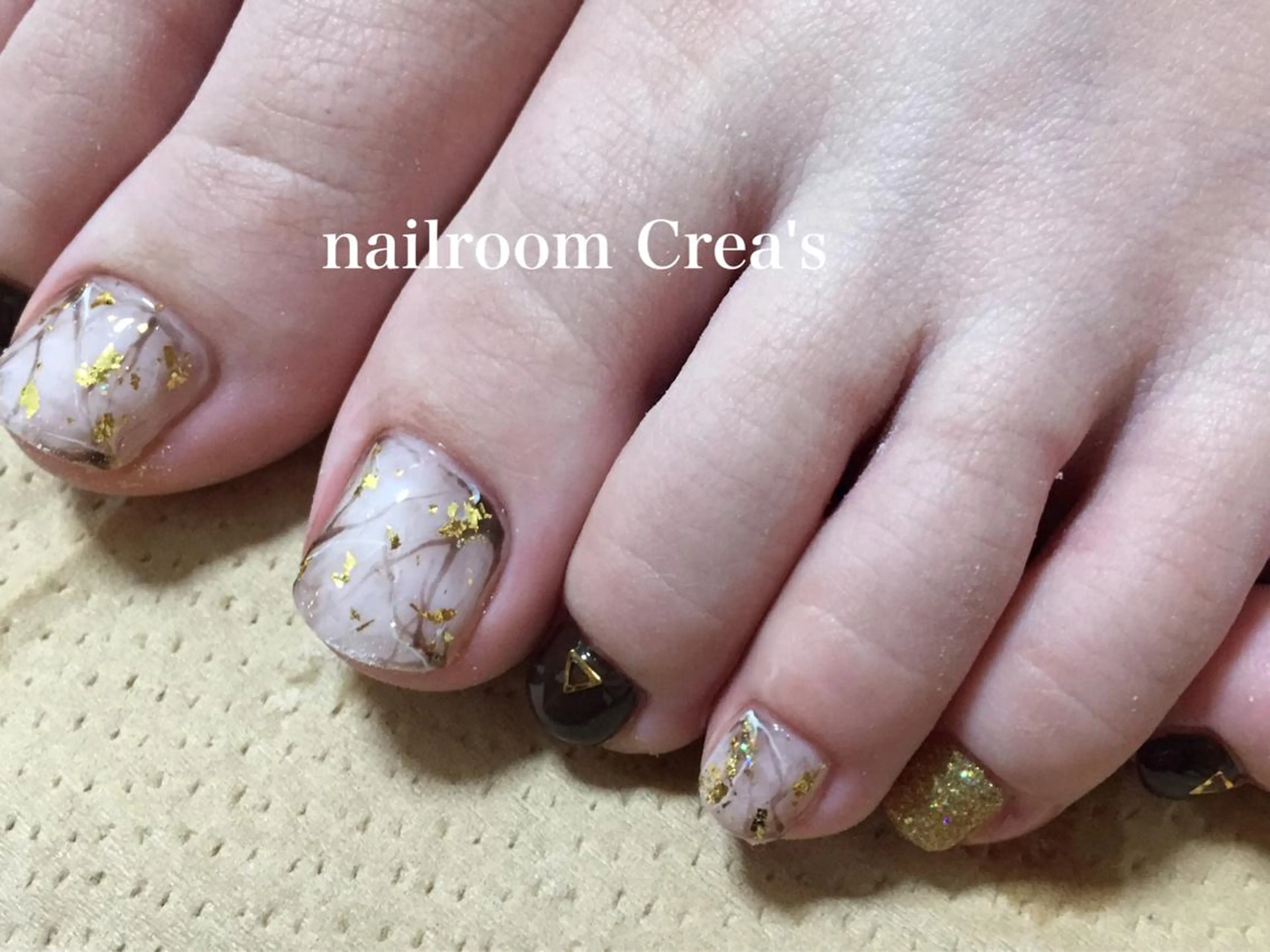 ネイル 大理石ネイル(マーブル) nailroom Crea'sのネイルデザイン