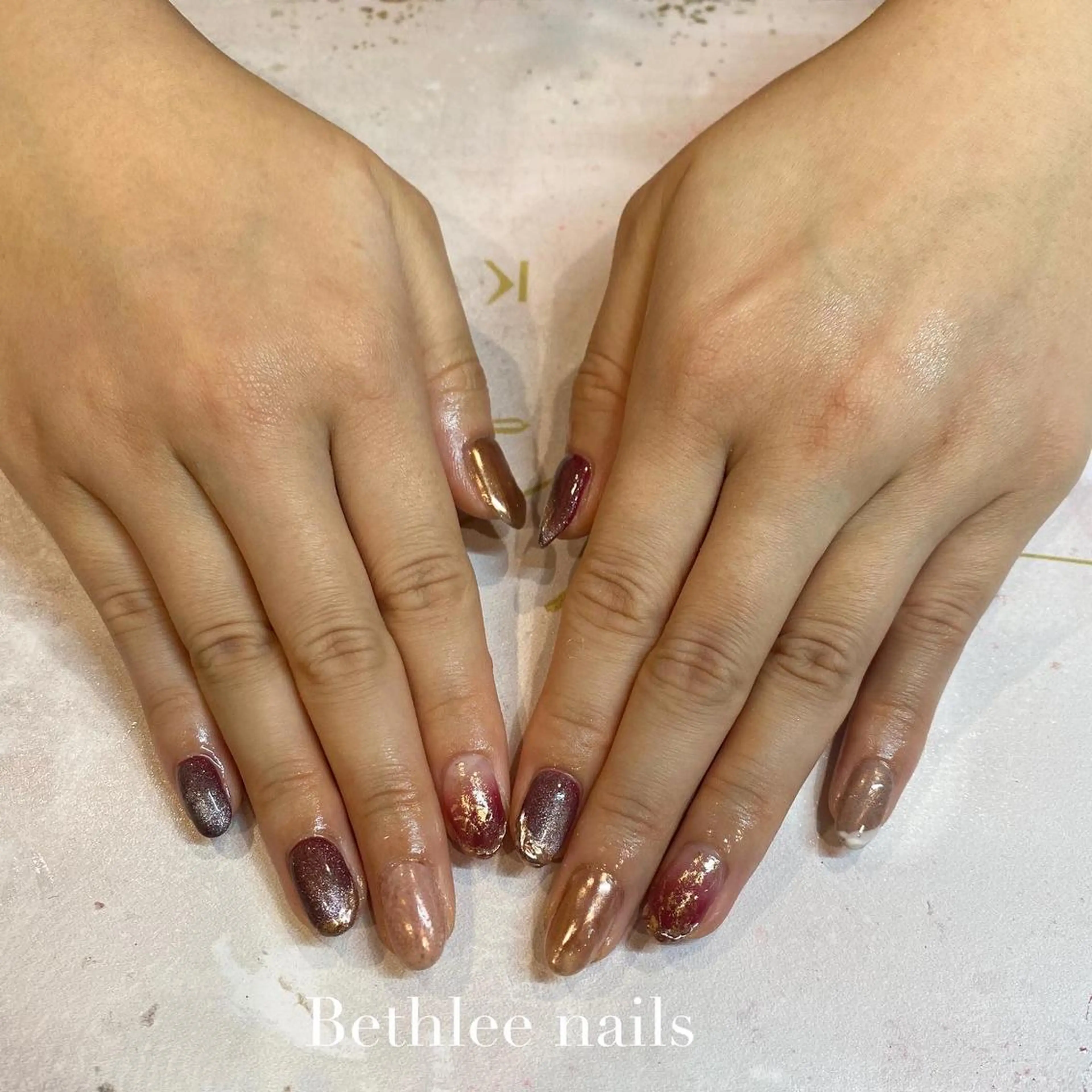 ネイル ハンドネイル Bethlee nailsのネイルデザイン