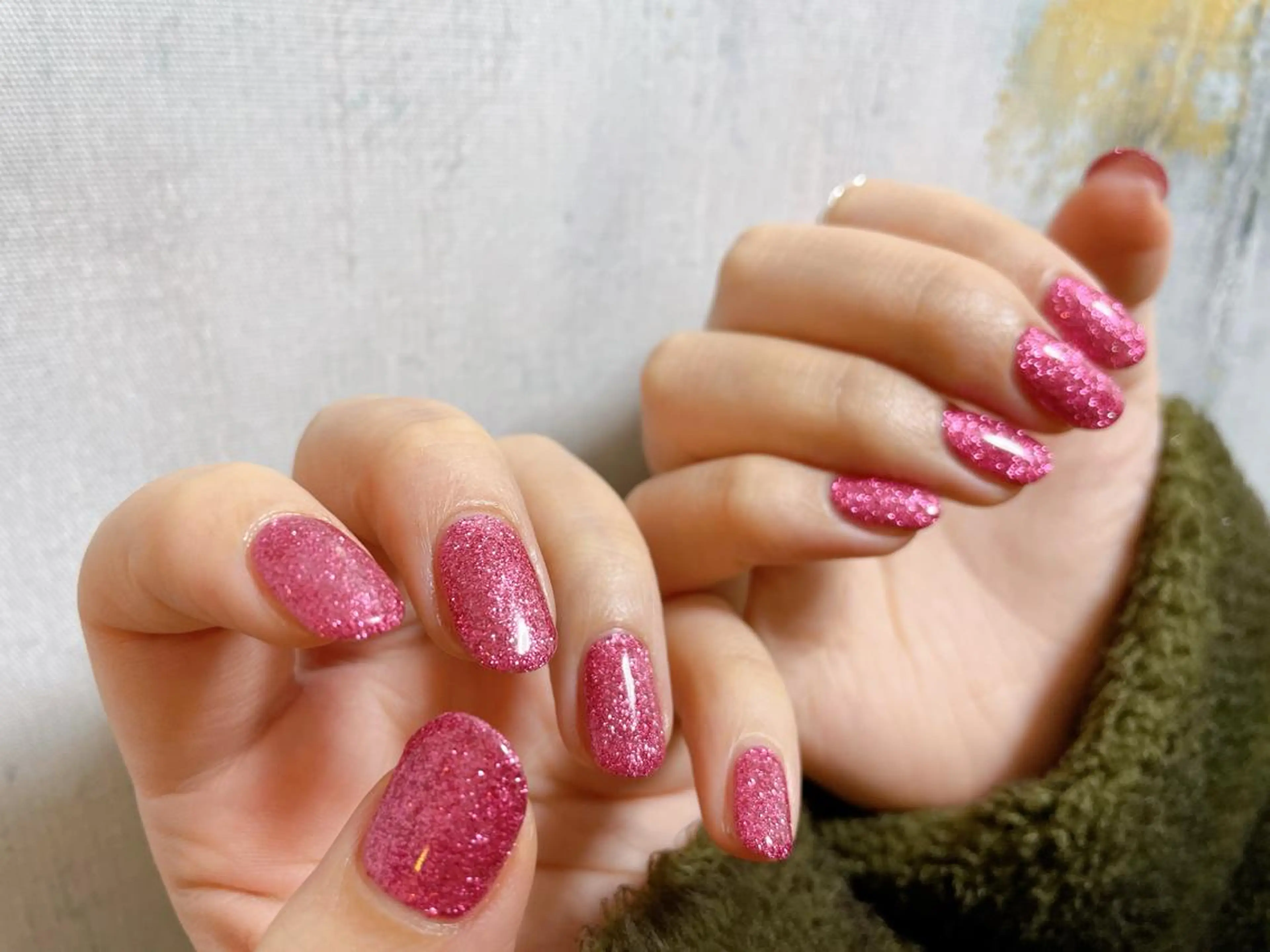 ネイル フットネイル ジェルネイル 韓国ネイル ラメ(グリッター) マグネットネイル ハンドネイル Mogu nail 二子玉川のネイルデザイン