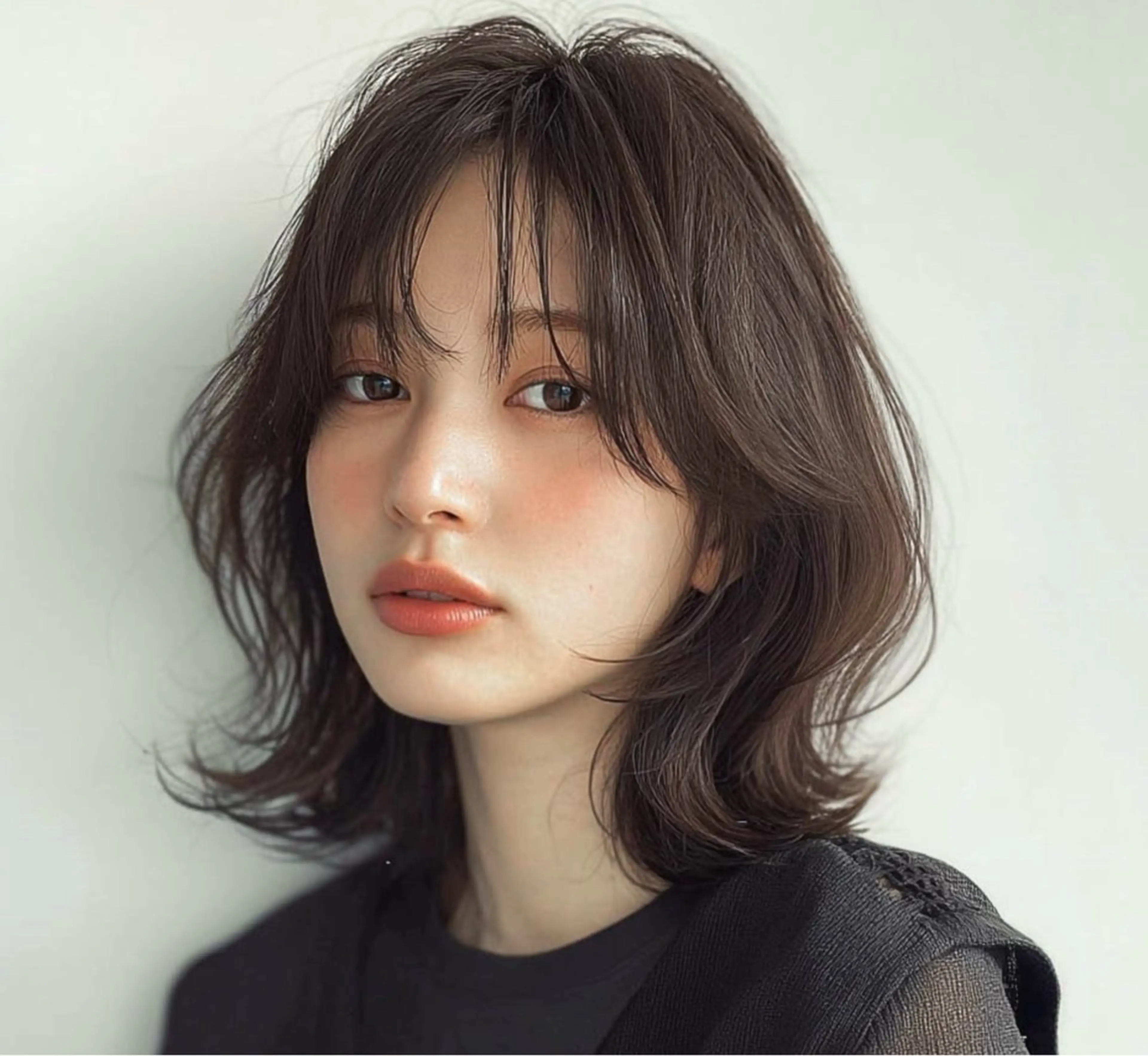 ミディアム 小山 ヨシタカのヘアスタイル