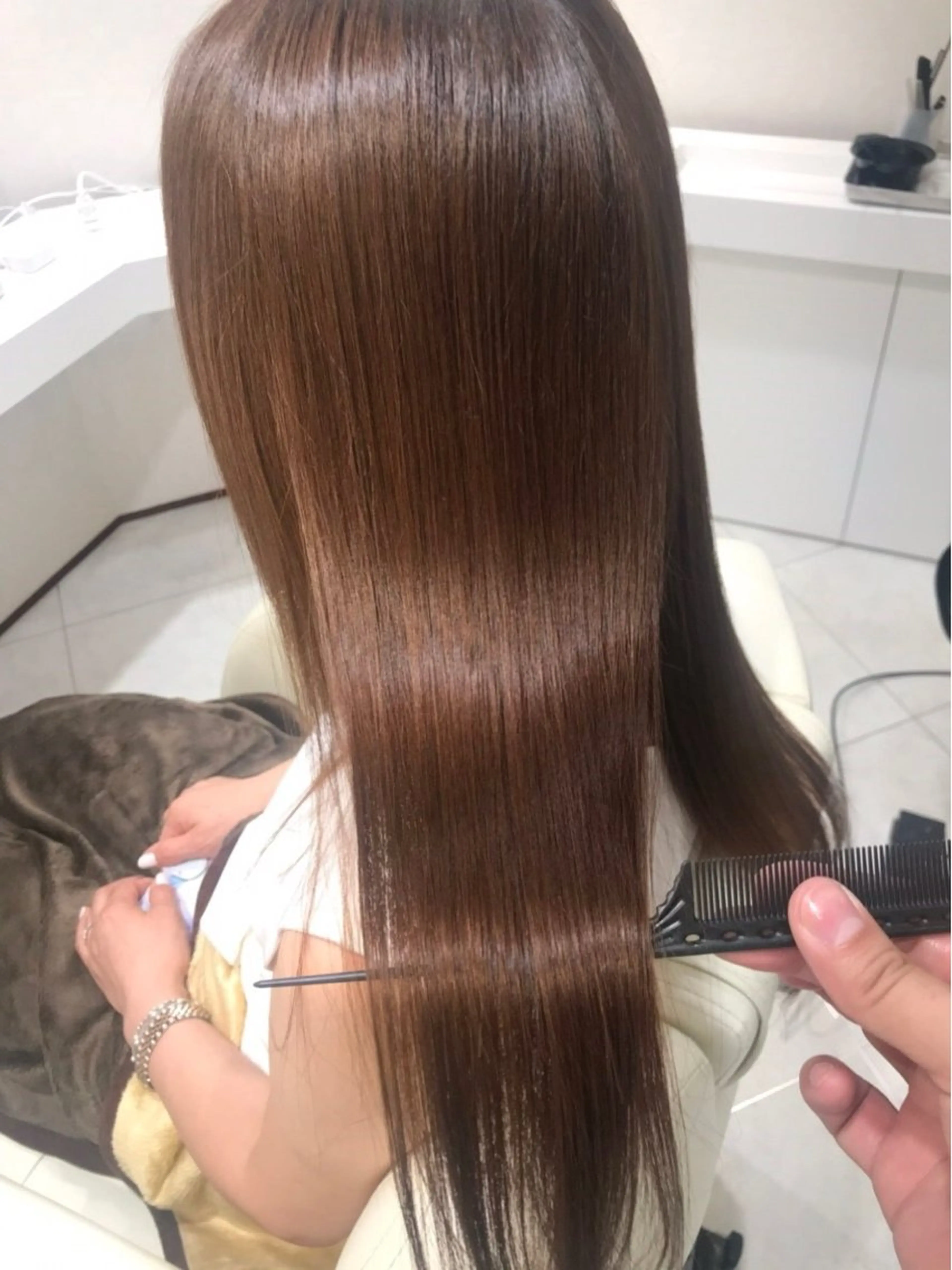 ロング 透明感カラー✨ Midoriのヘアスタイル