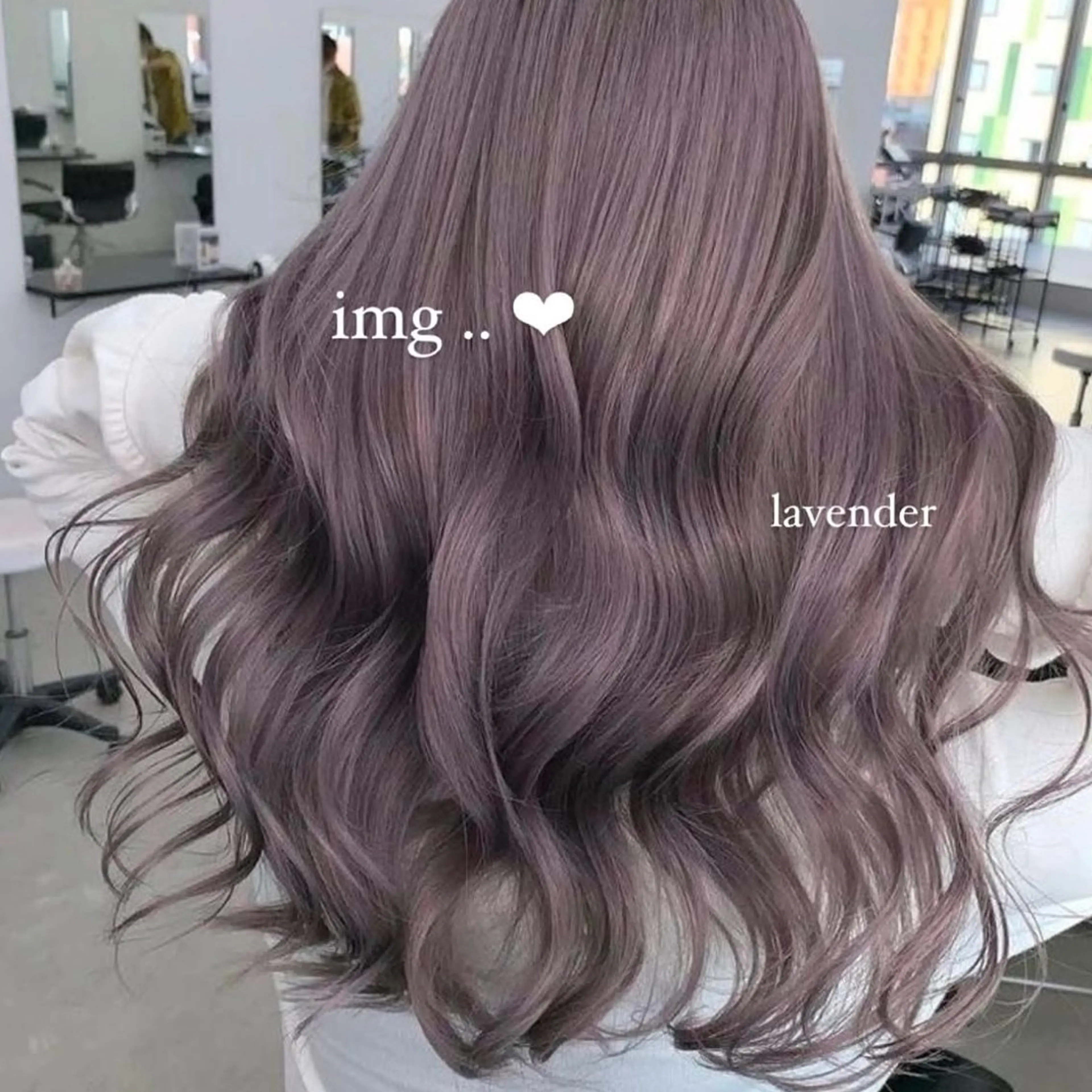 ロング カラー モテ艶韓国ヘア 🤍りんのヘアスタイル