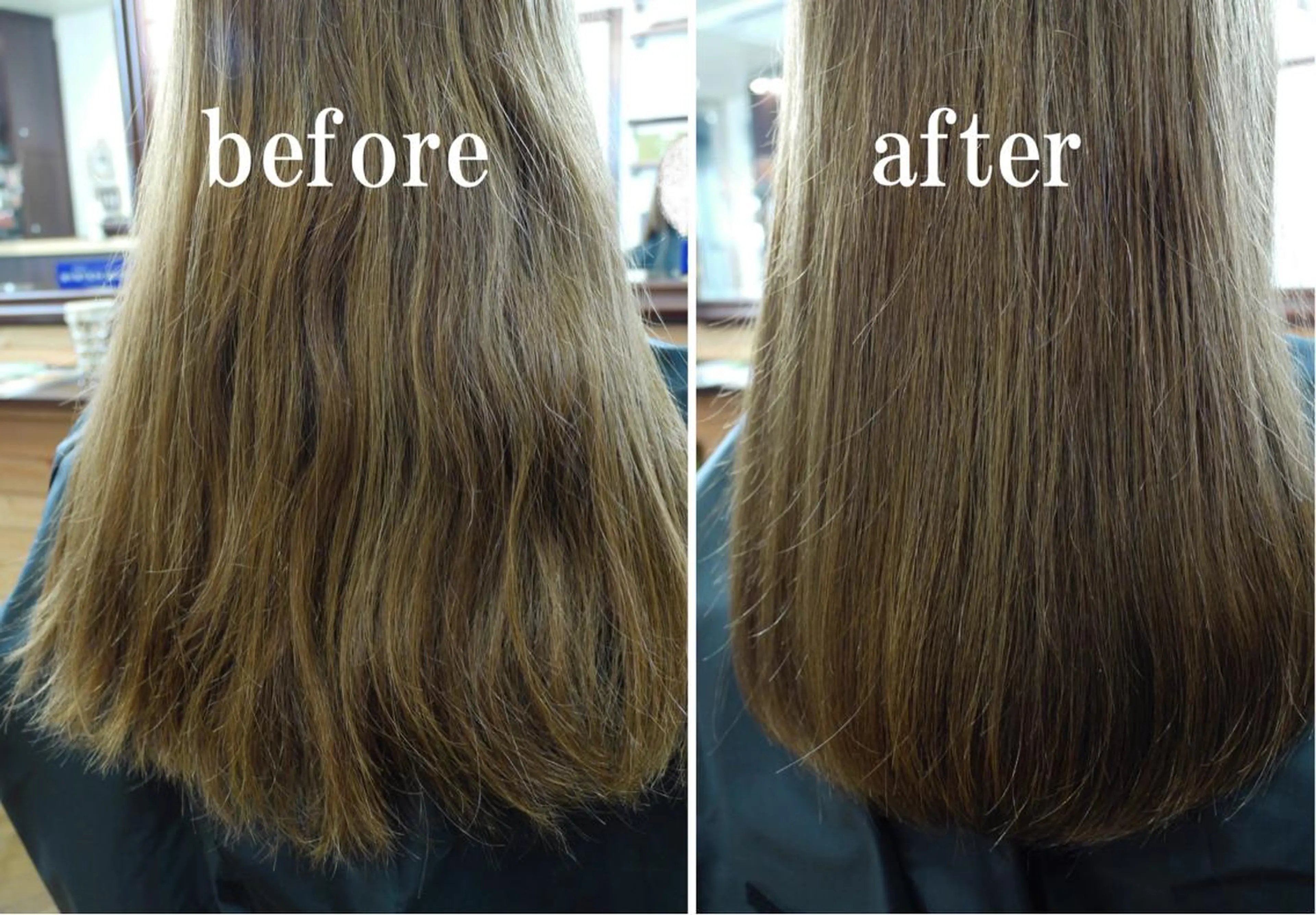 美髪枝毛カット★美容室の高級トリートメントでも味わえない指通りと艶感UPへの写真