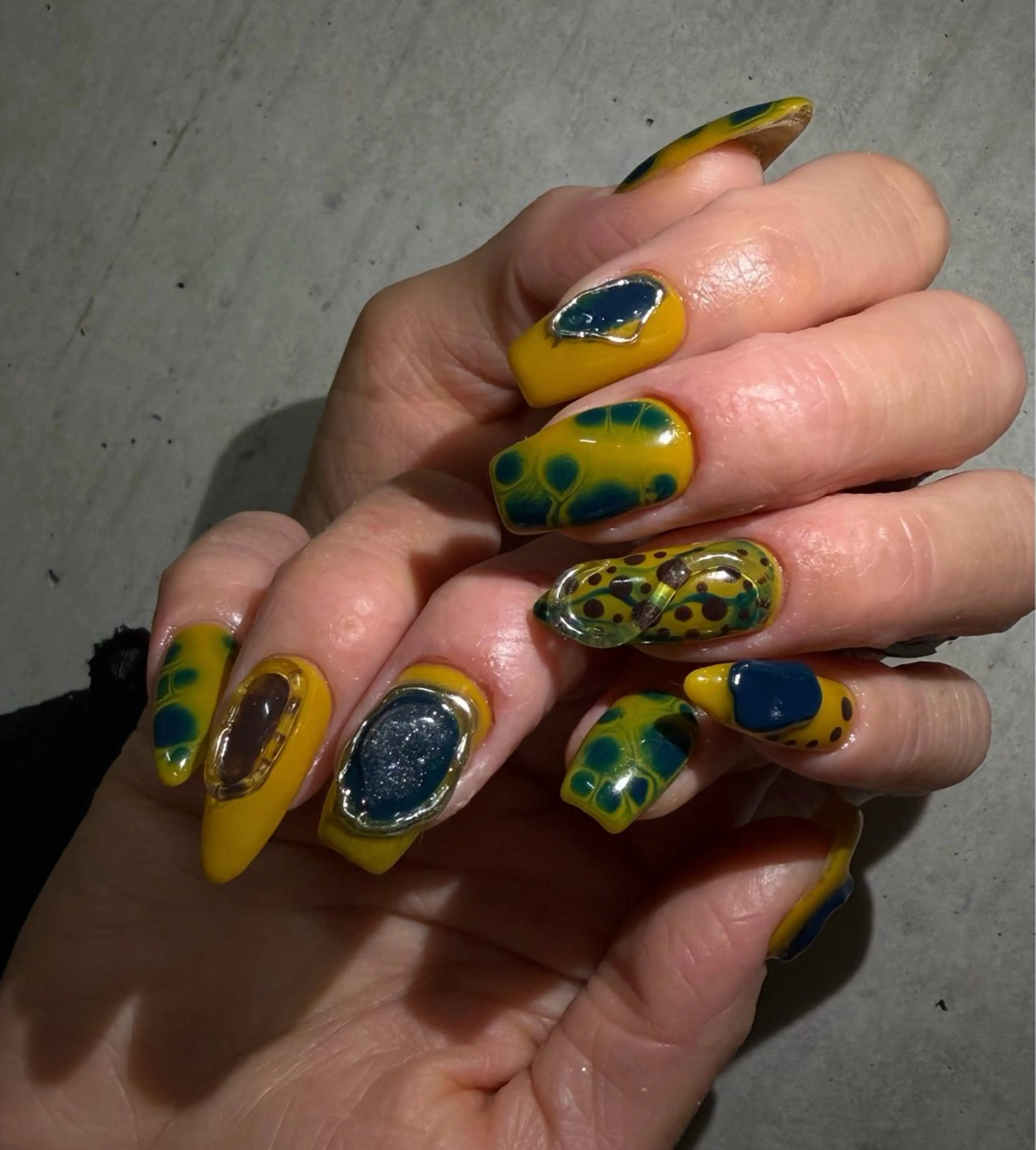 ネイル ハンドネイル SoLuna Hikariのネイルデザイン