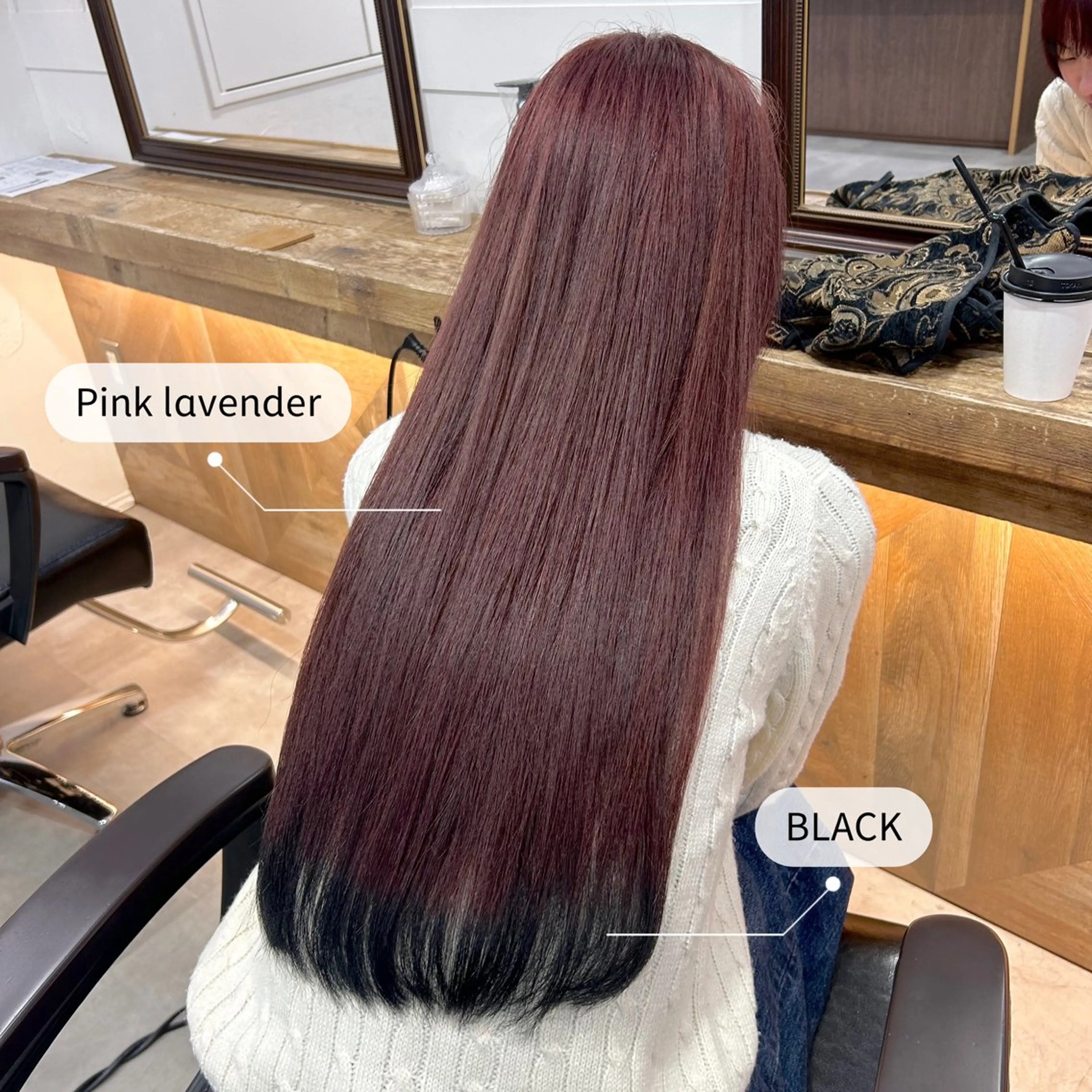 ロング カラー monaヘアアレンジ 🎀/お呼ばれのヘアスタイル