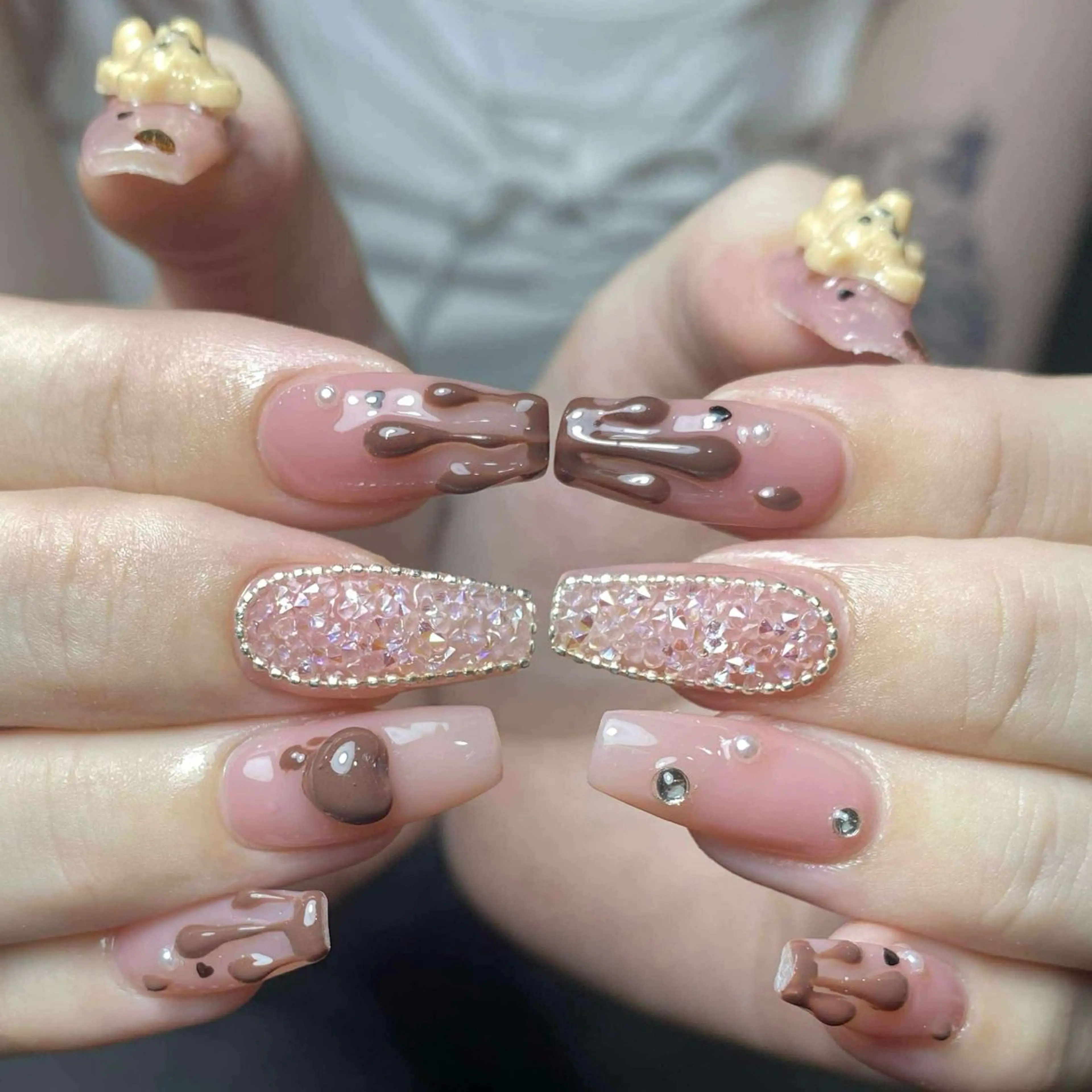 ネイル 韓国ネイル ワンホンネイル ハンドネイル ハンドケア Kawaii _Nailのネイルデザイン