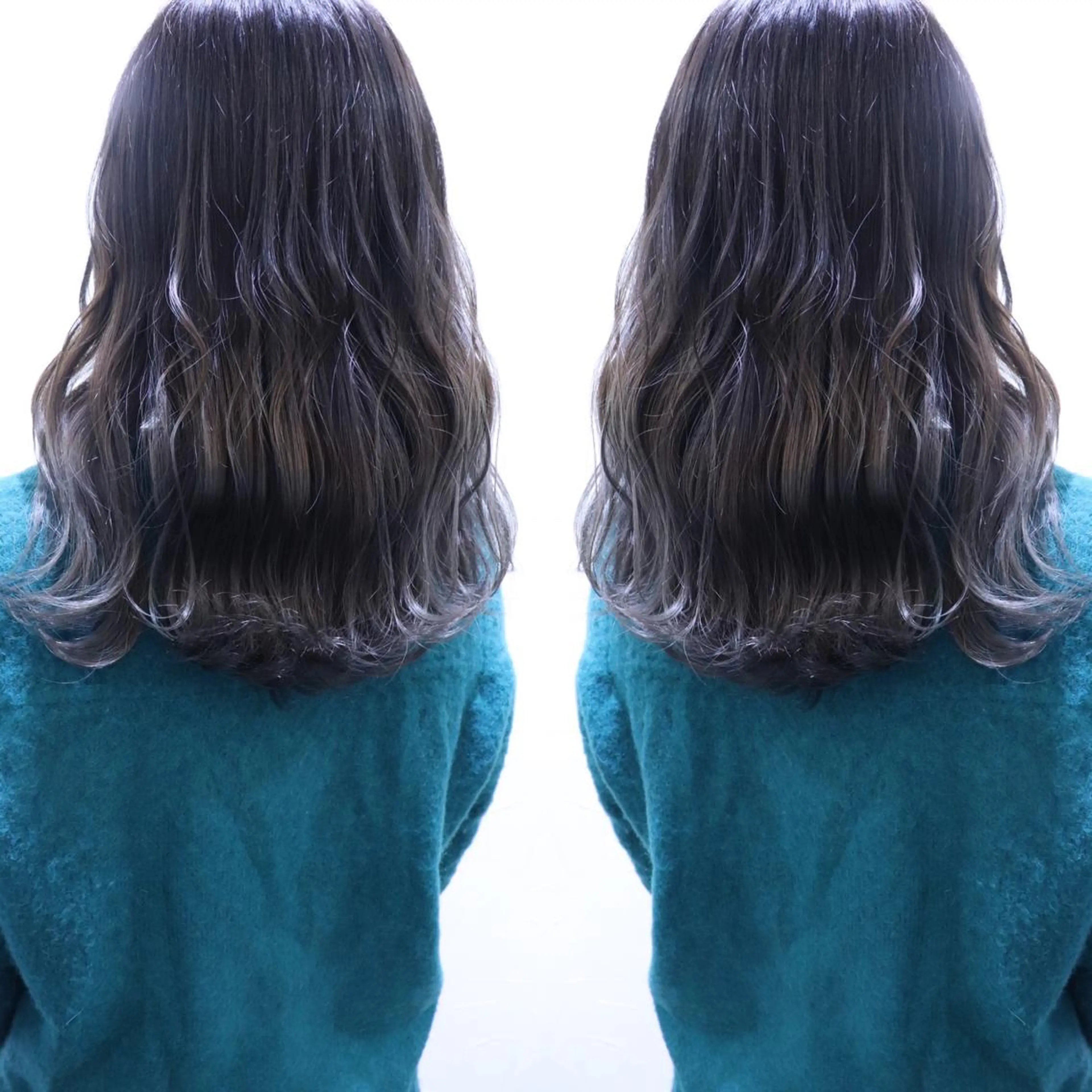 セミロング ヘアカラー トリートメント 似合わせ提案 将真のヘアスタイル