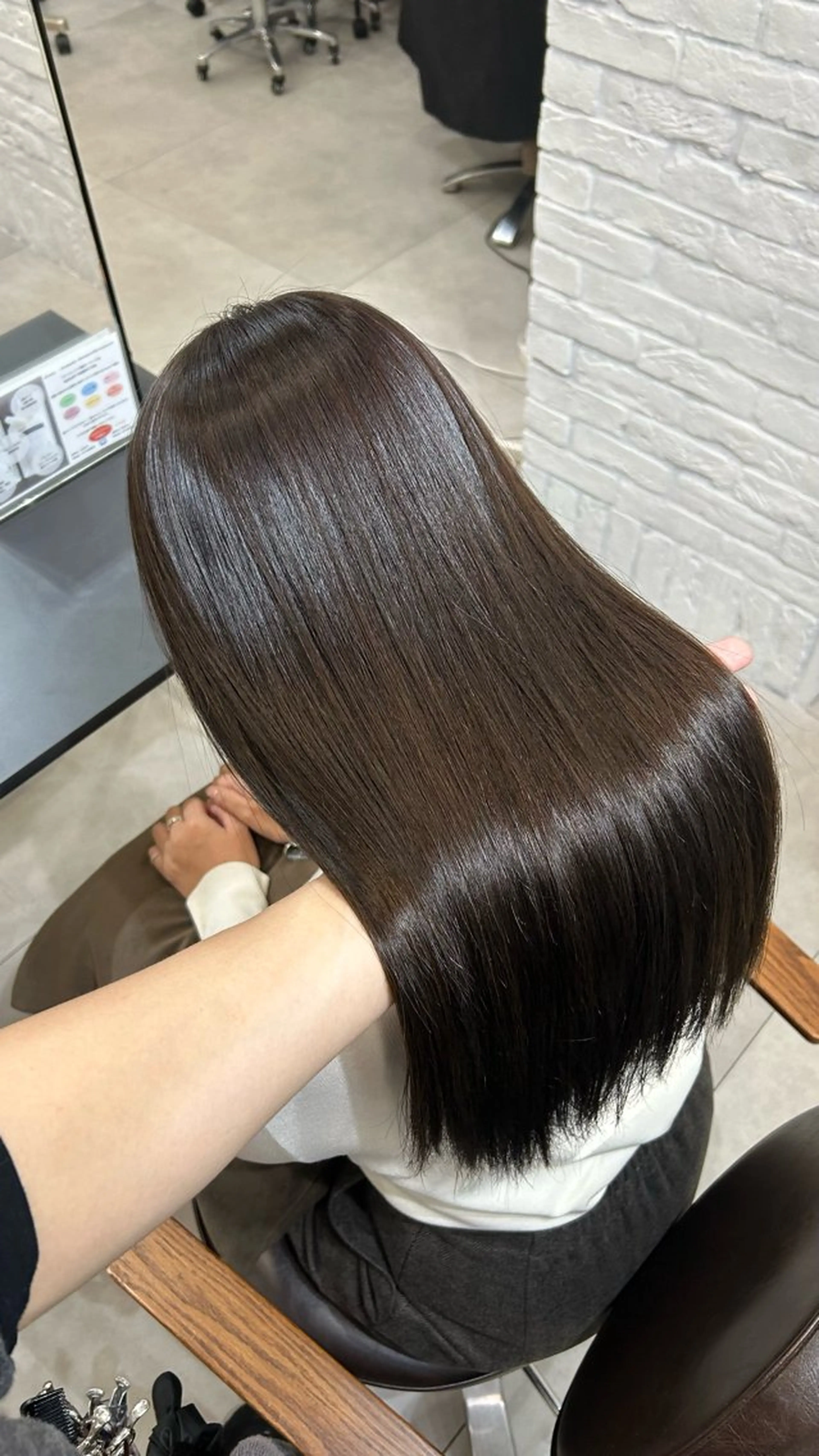 矯正と相性抜群⭐️似合わせcut+髪質改善color🫧+集中コーティングトリートメント⭐️の写真