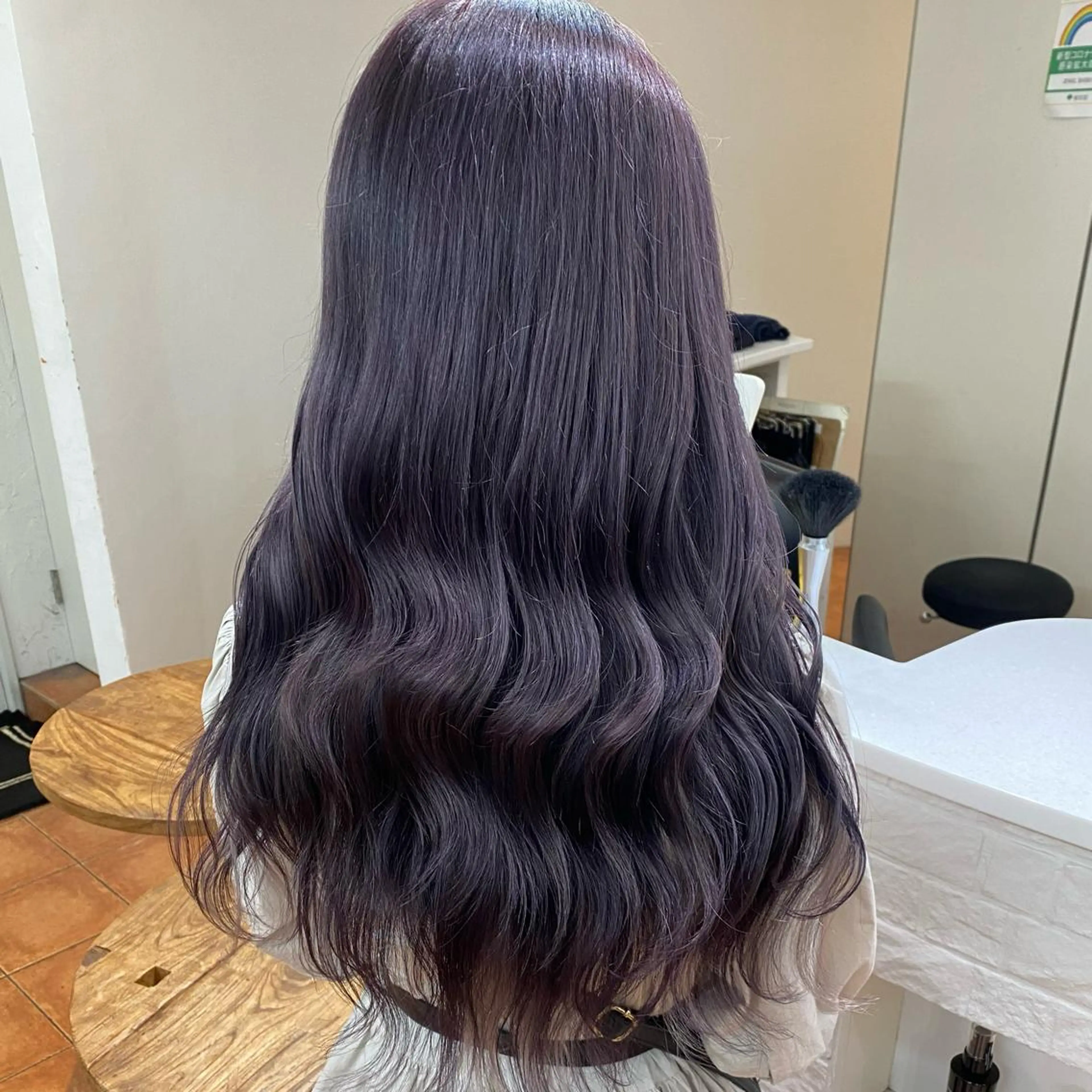 ロング カラー Miyu's所属・juri .のヘアスタイル