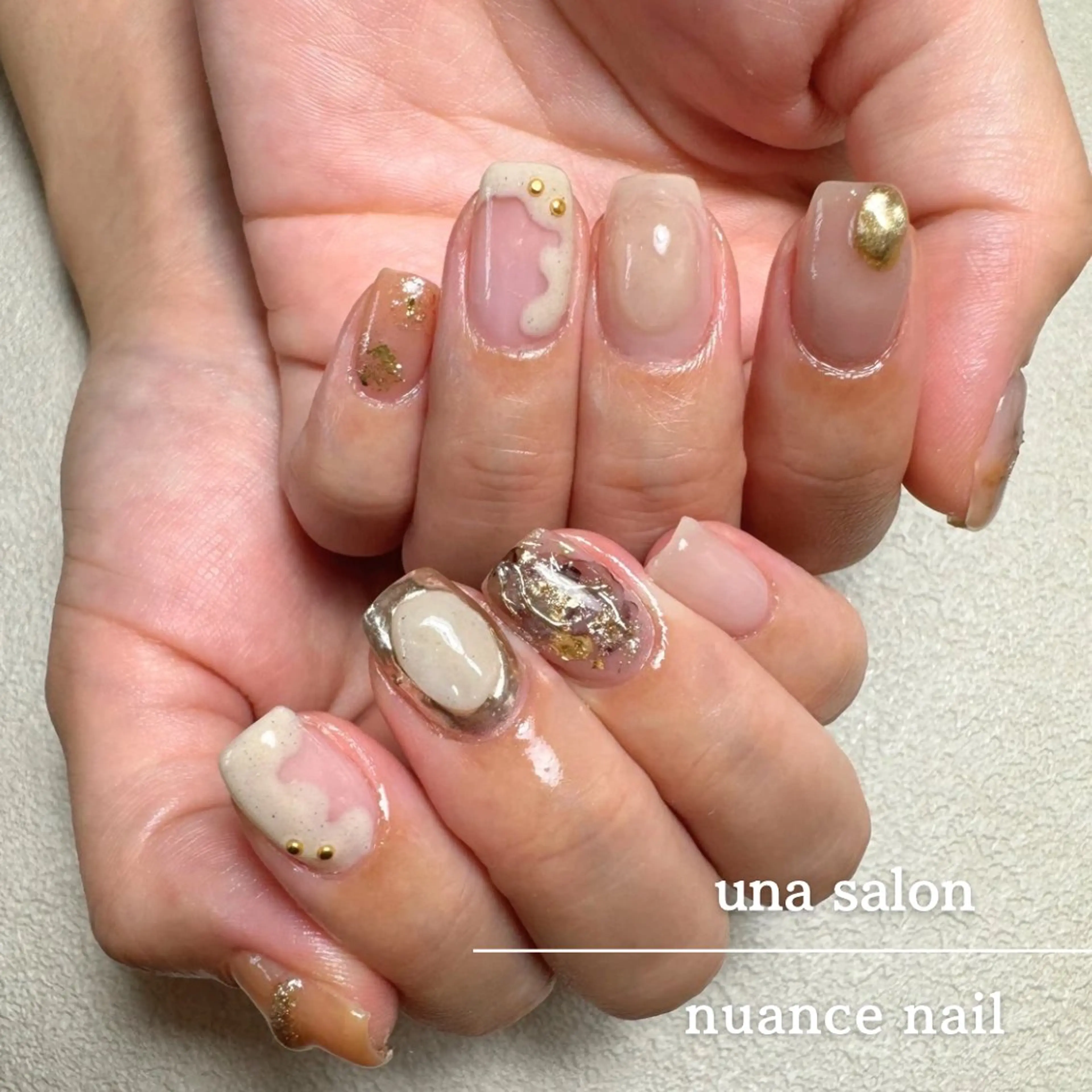 ネイル ニュアンスネイル una salon / ネイル&顔脱毛のエステ・リラクイメージ