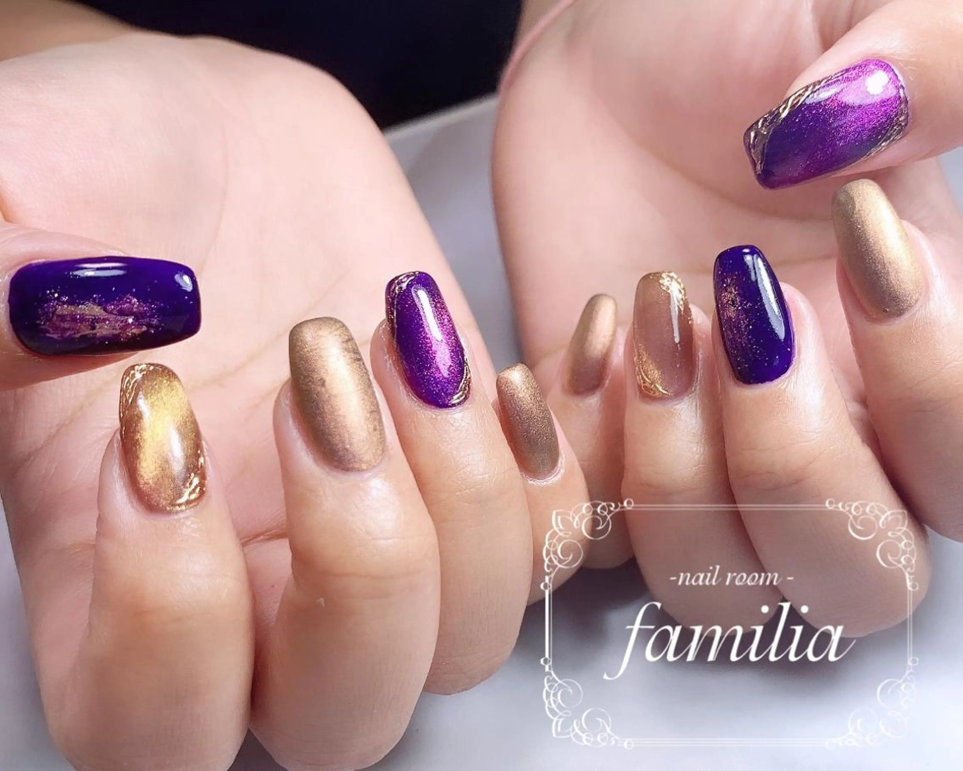 ネイル ハンドネイル -nailroom- familiaのネイルデザイン