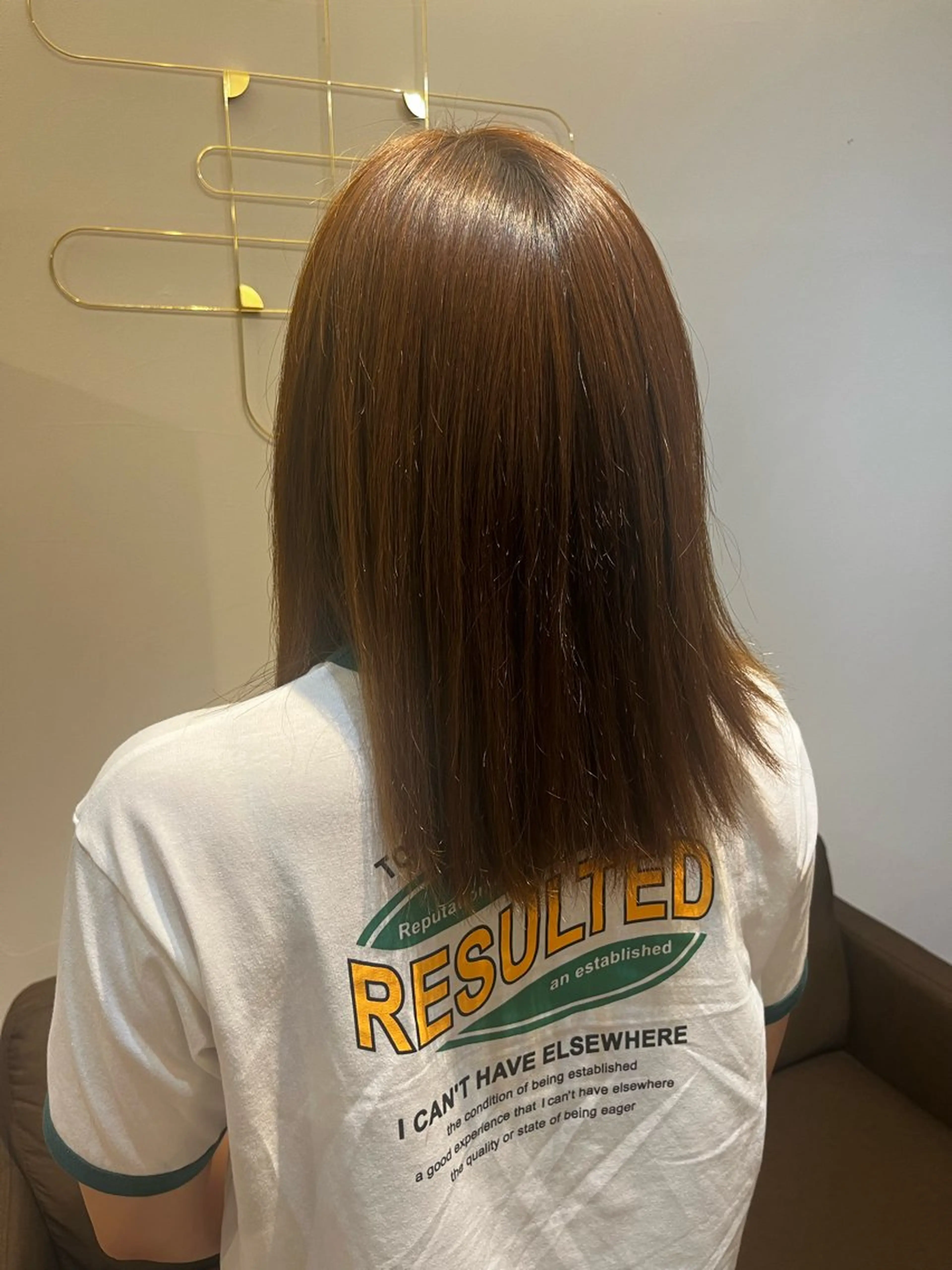 ミディアム 臺 佳連のヘアスタイル