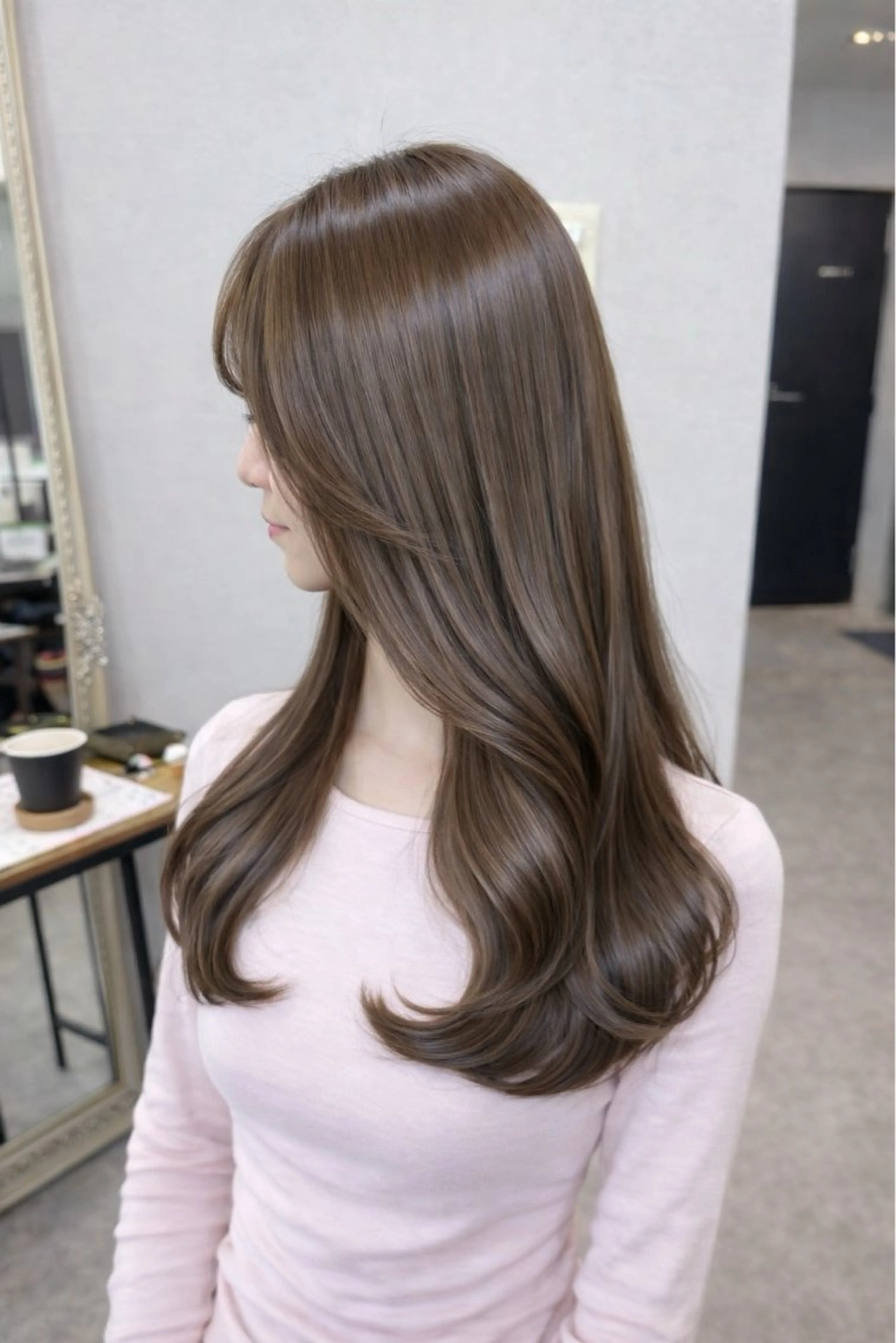 ✨艶爆誕✨髪質改善カラー（ワンカラー）¥8500🉐施術時間目120分の写真