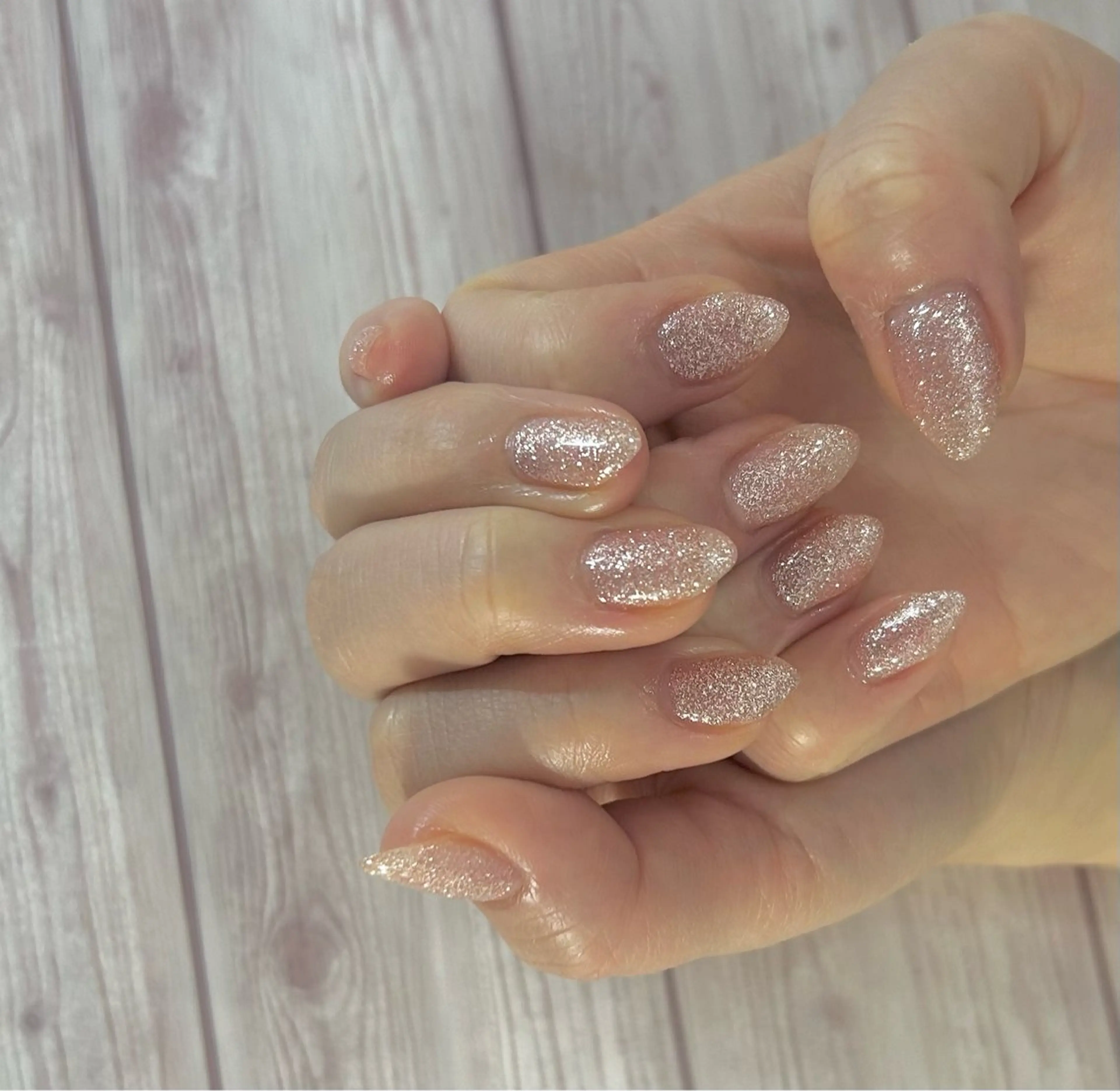 ネイル ラメ(グリッター) MYu Beauty Salon YURIのネイルデザイン