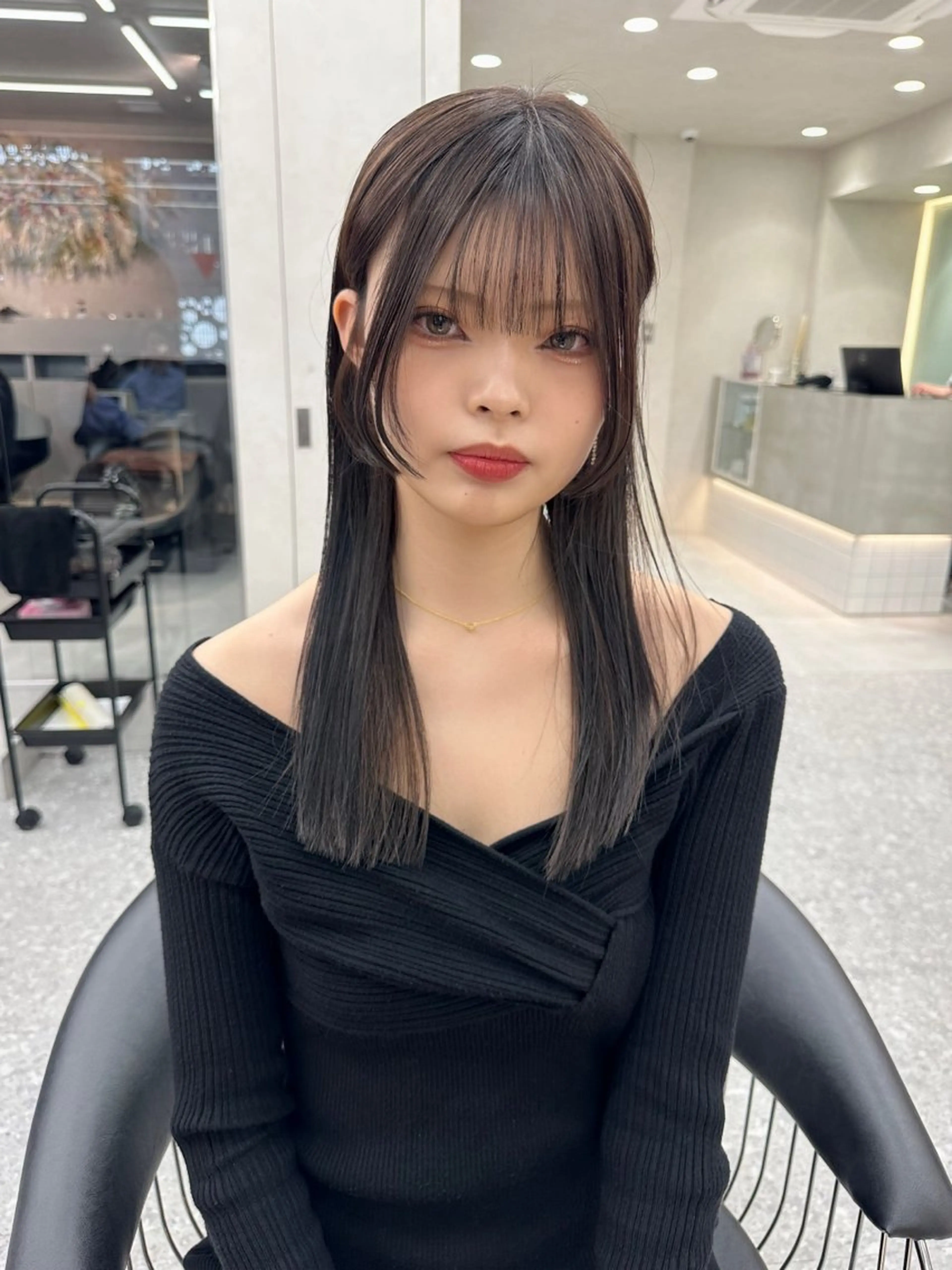 ロング Hiroki 韓国ヘア🇰🇷のヘアスタイル