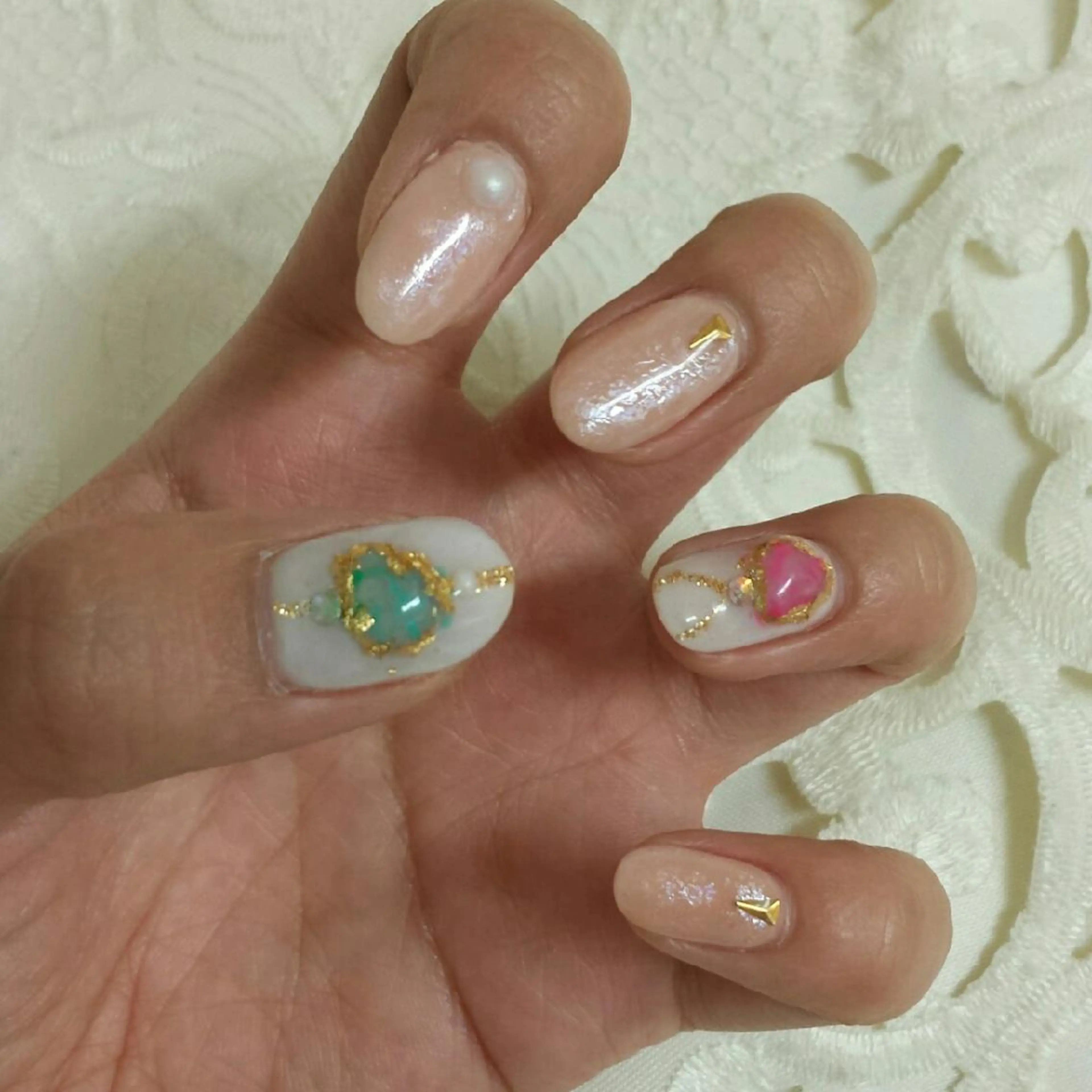 ネイル 河野ちえ (雑誌掲載サロン)のネイルデザイン