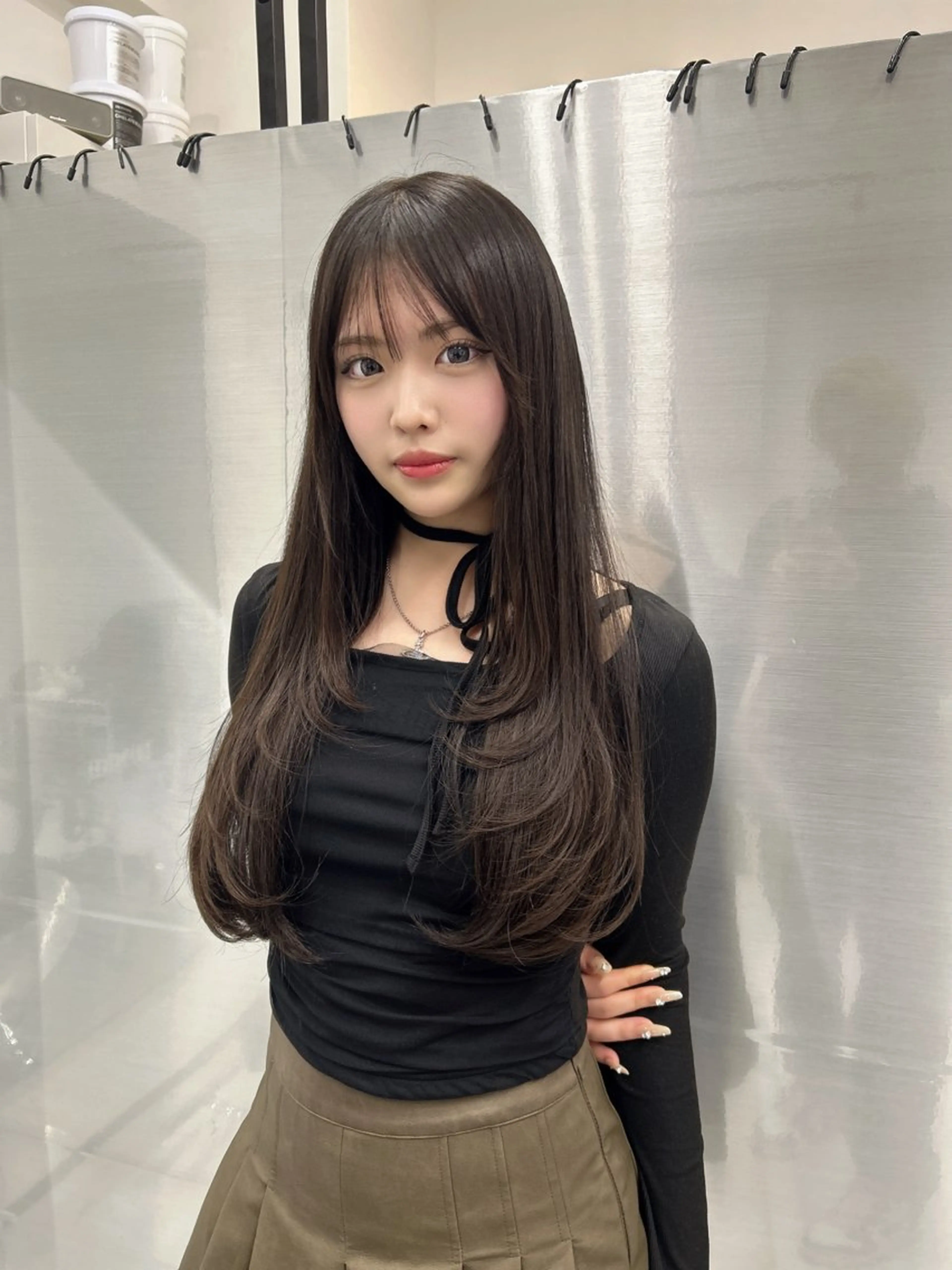 ロング カット トリートメント LOMKH所属・シールエクステ/ レイヤー/タツヤのヘアスタイル