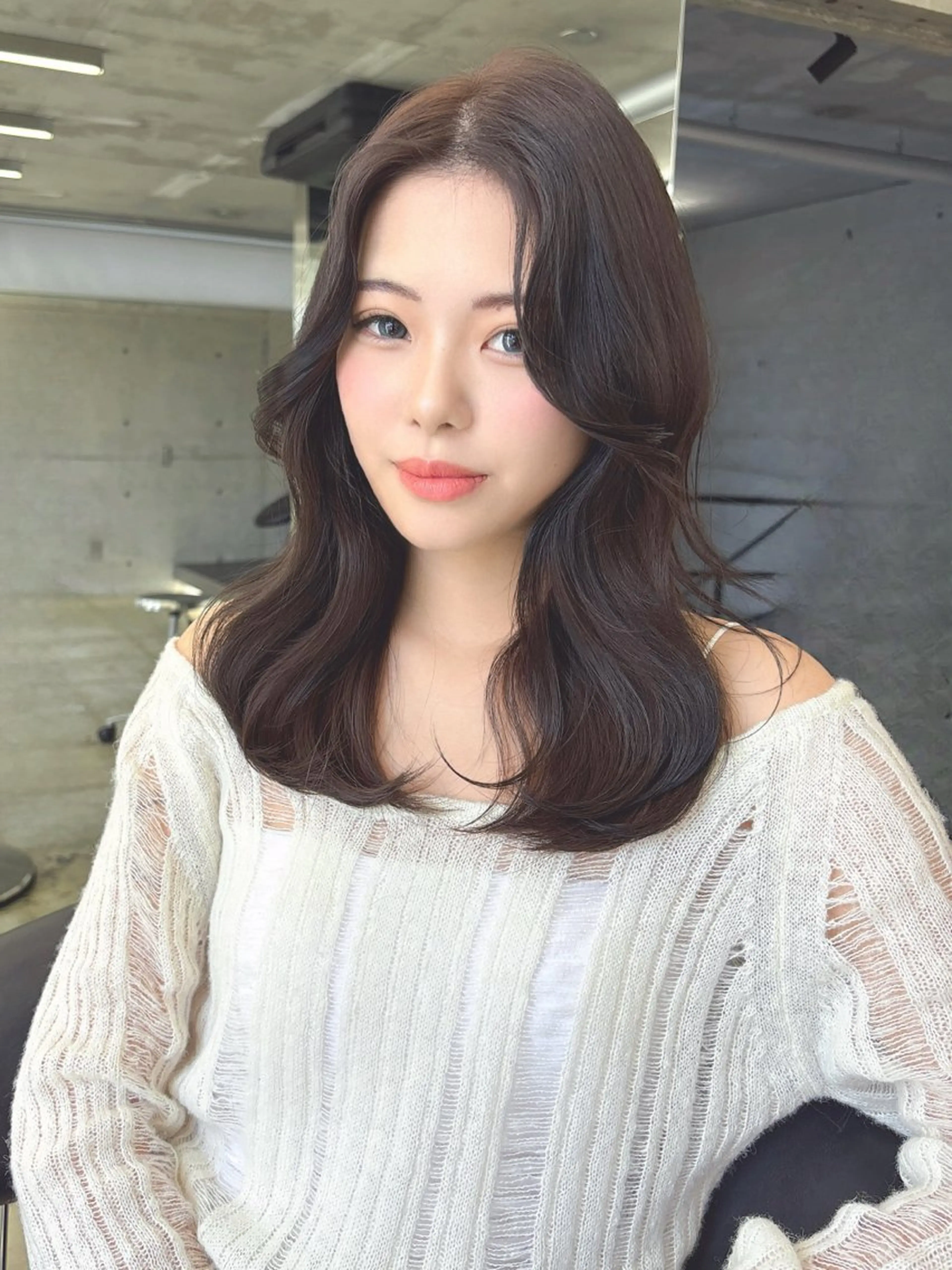 【人気No.1🥇】ワンカラー➕ケアトリートメント➕超音波アイロン(ロング料金+¥550~)の写真