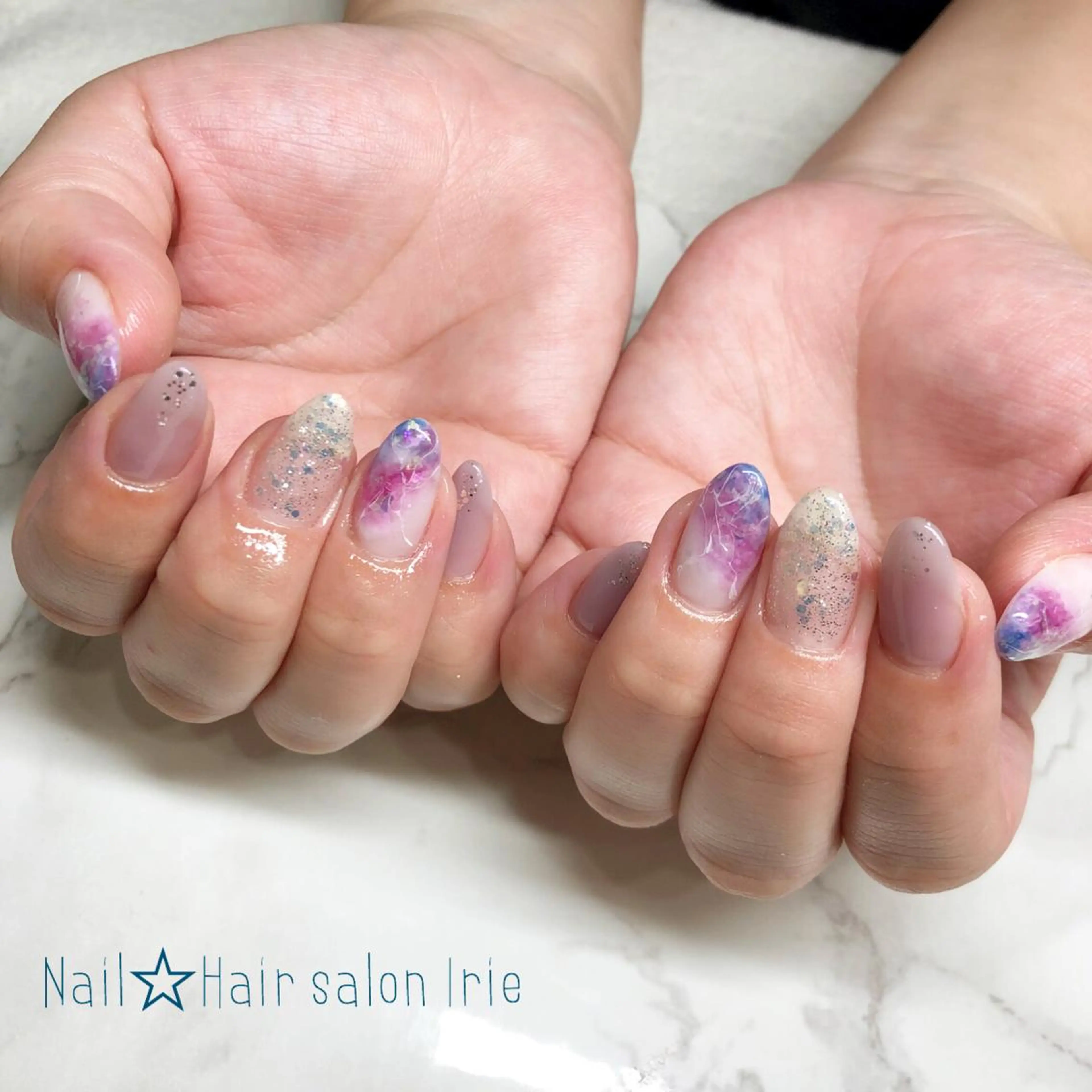 ネイル Hair salon Irie所属・與儀 知佳のネイルデザイン