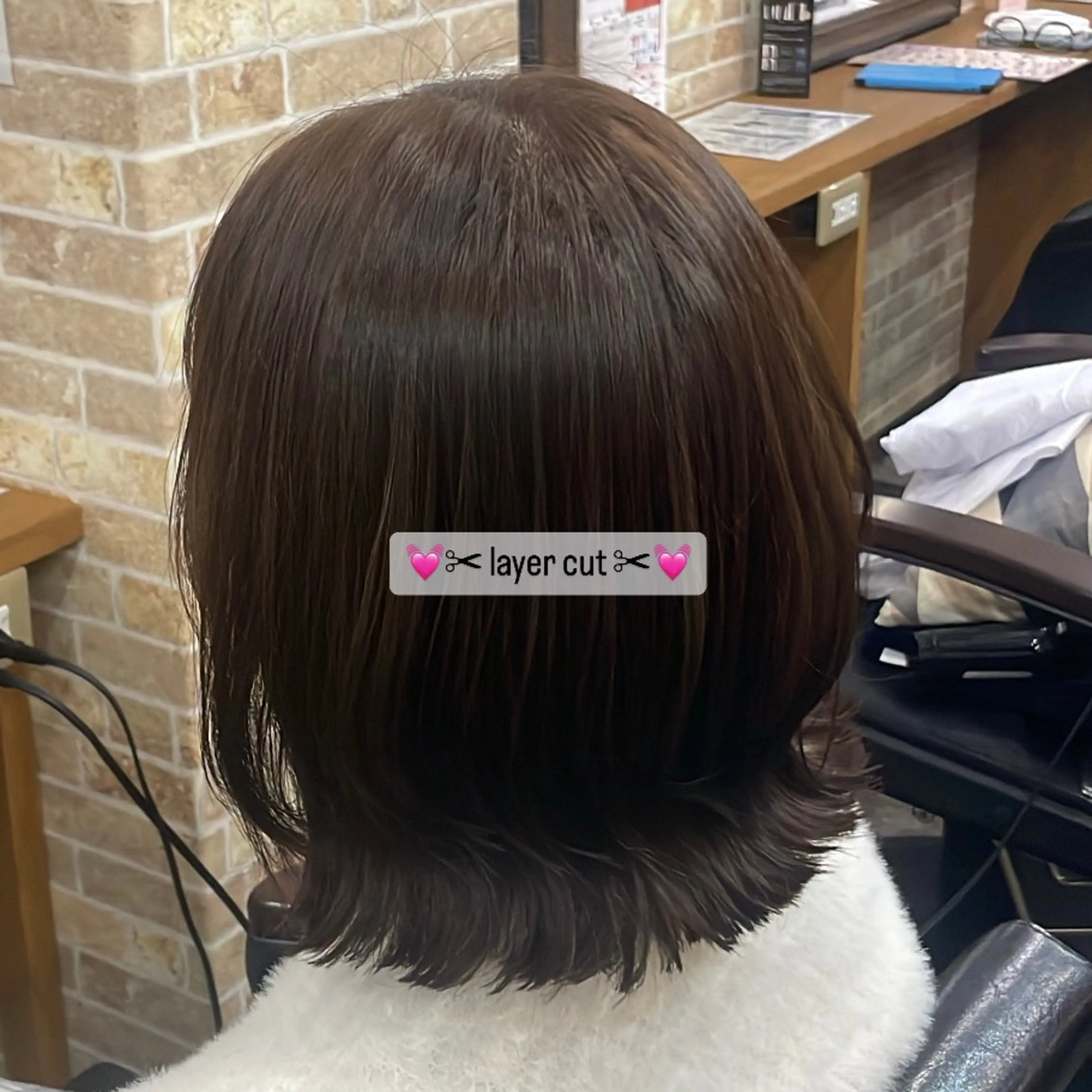 ミディアム カラー 𝐑𝐢𝐤𝐚 ໒꒱♡のヘアスタイル