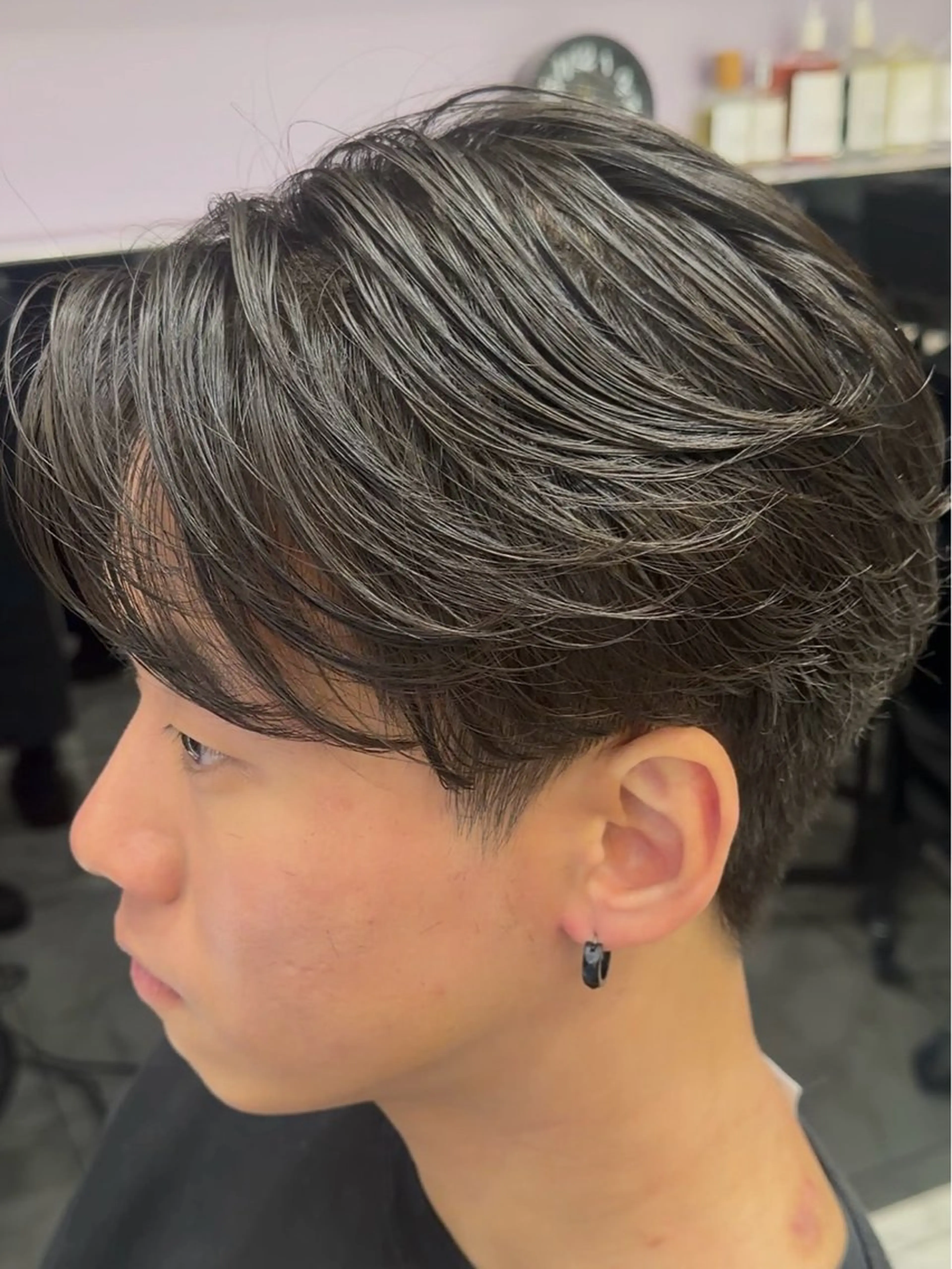 メンズ カット パーマ 🎸⚡️シャドウ パーマ⚡️🎸Renのヘアスタイル