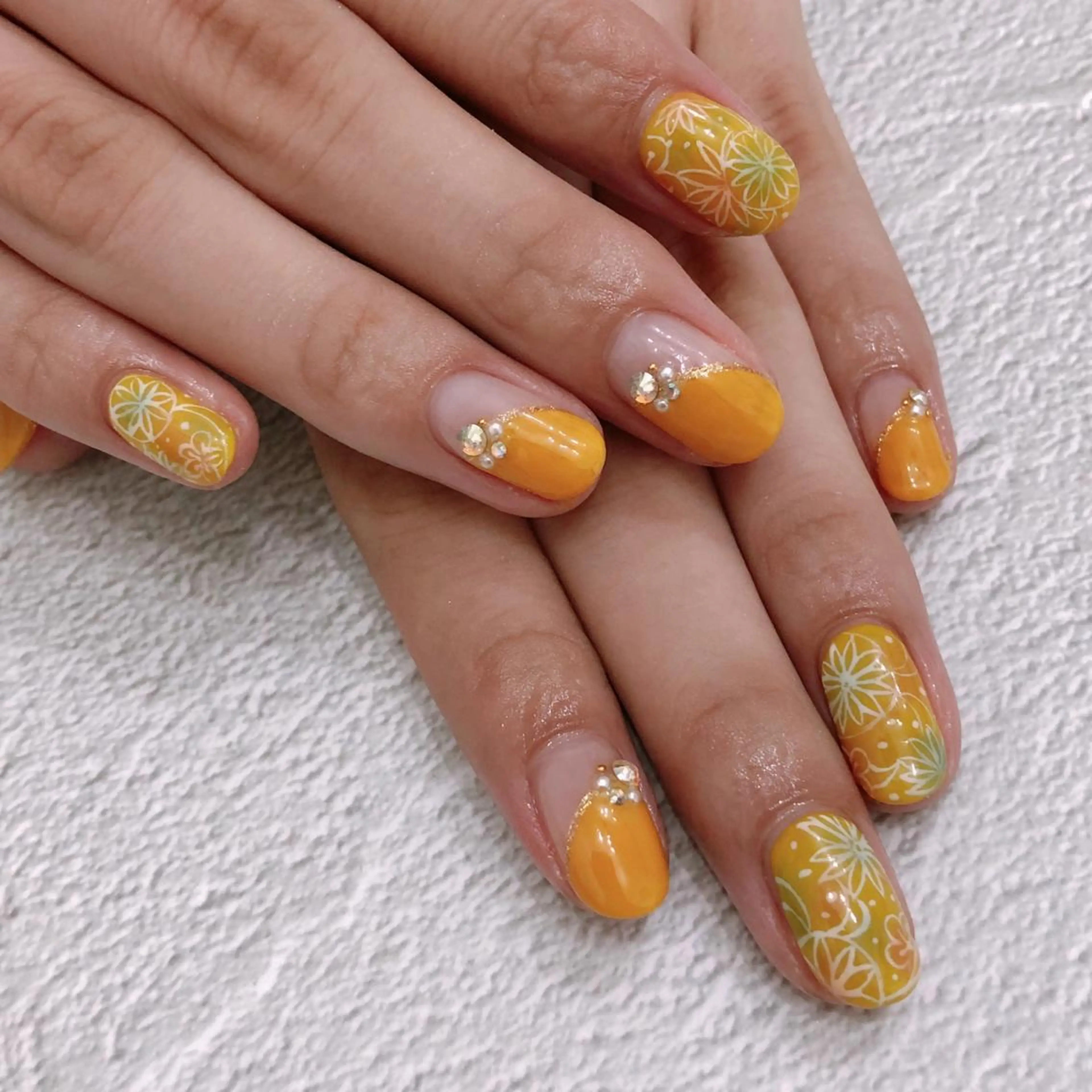 ネイル 卒業式 recette-ルセット-(美容室H.A.Co内)所属・OISHI .Aのネイルデザイン