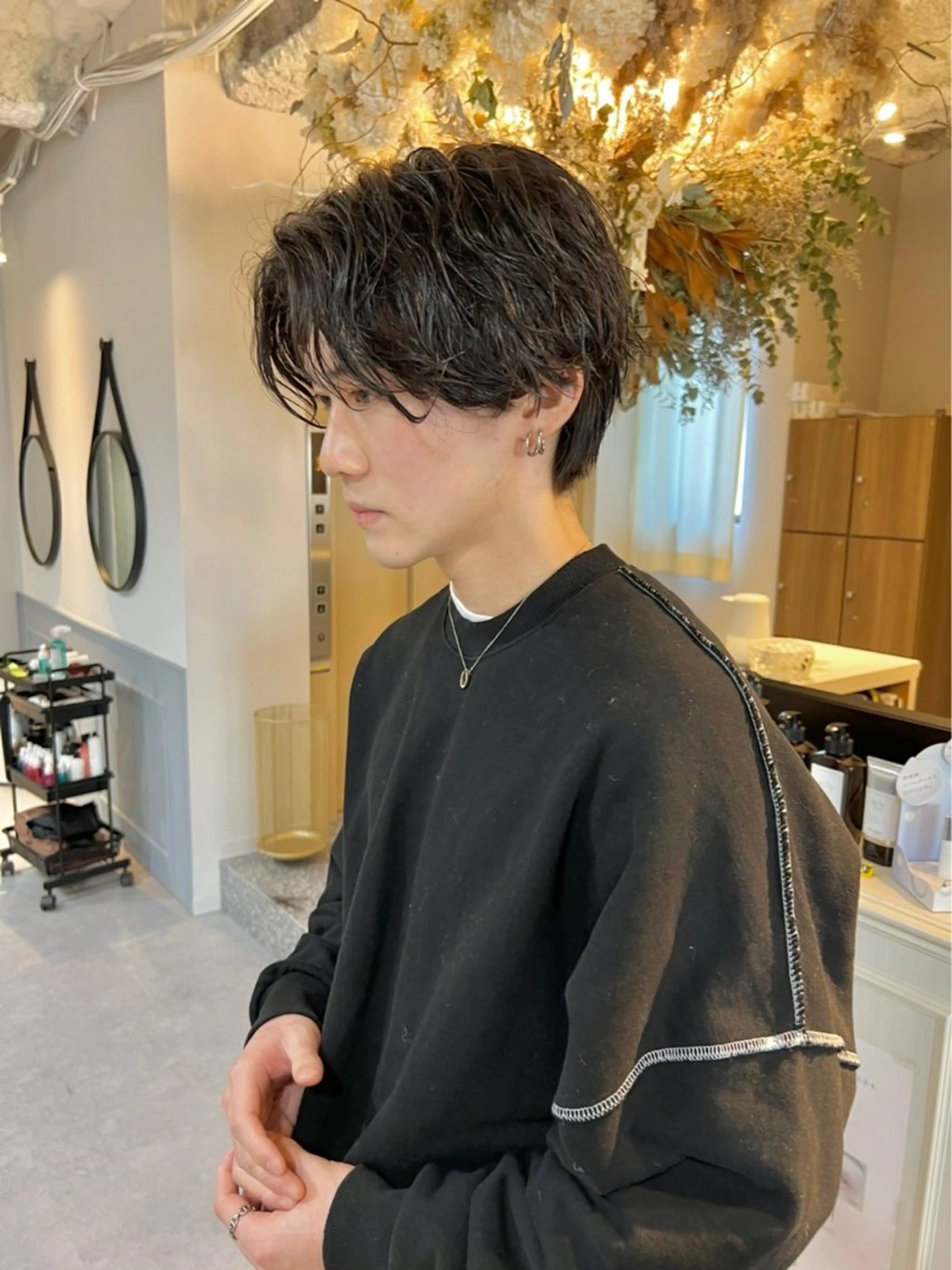 メンズ 似合わせショート 森岡俊亮のヘアスタイル