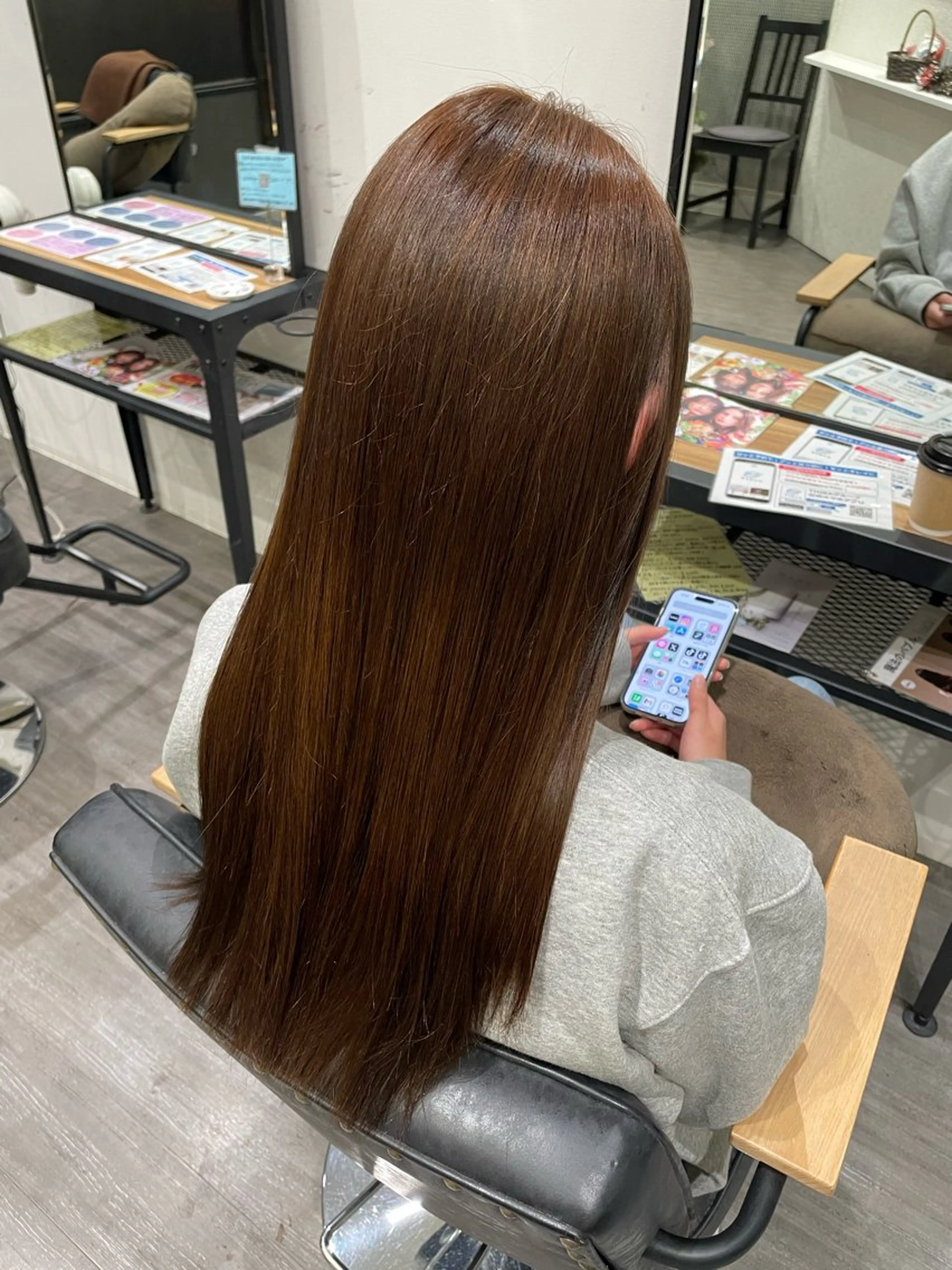 ロング 北村 鴻志郎のヘアスタイル