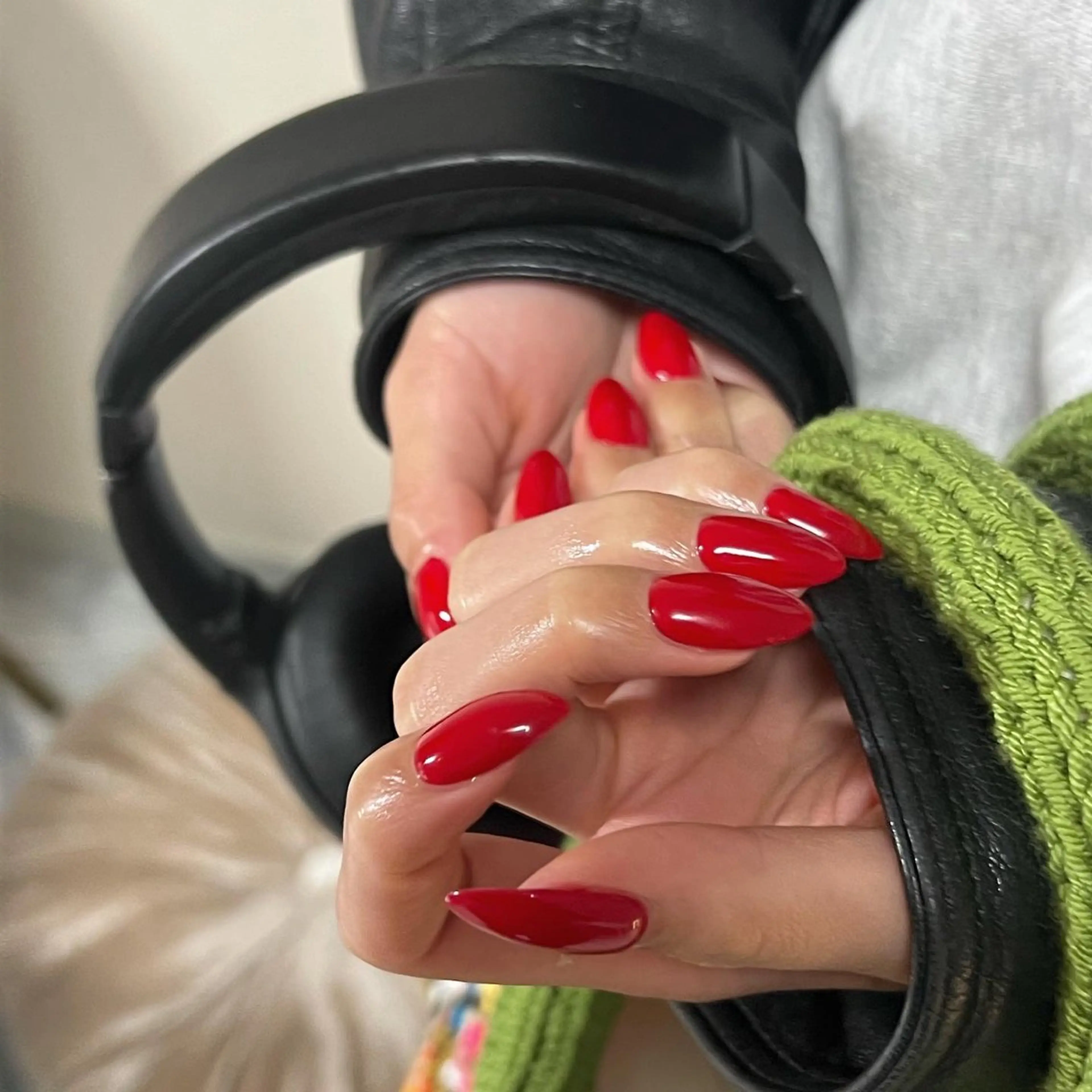 ネイル フラッシュネイル マグネットネイル ワンホンネイル ONIKA Nail 青山通り店所属・ONIKA Nail 表参道A4徒歩2分のネイルデザイン