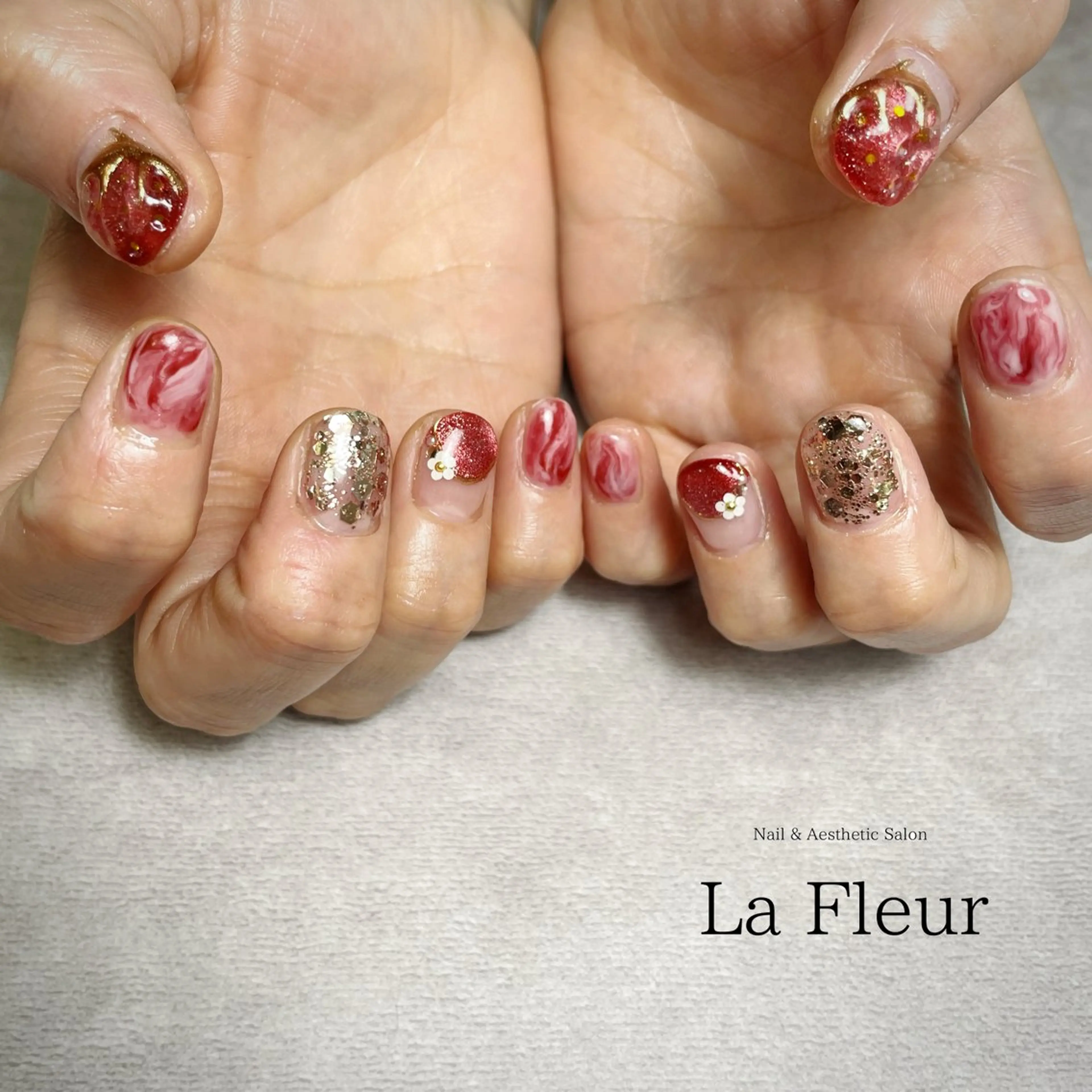 ネイル ハンドネイル K Harukaのネイルデザイン