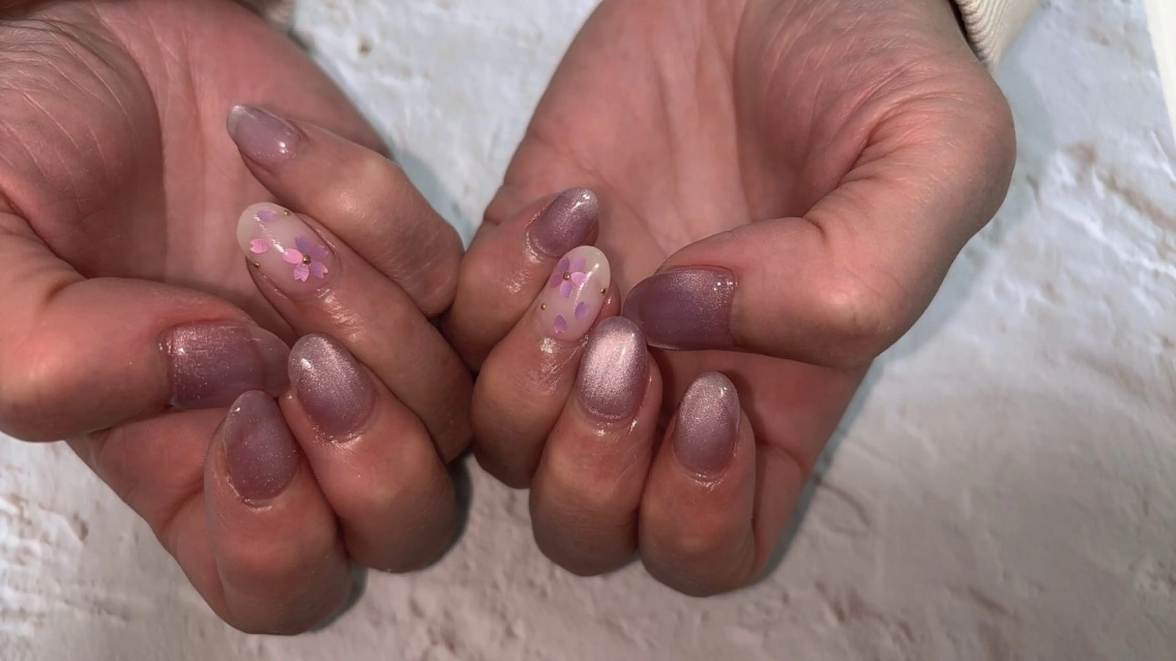 ネイル マグネットネイル ハンドネイル coco nailのネイルデザイン