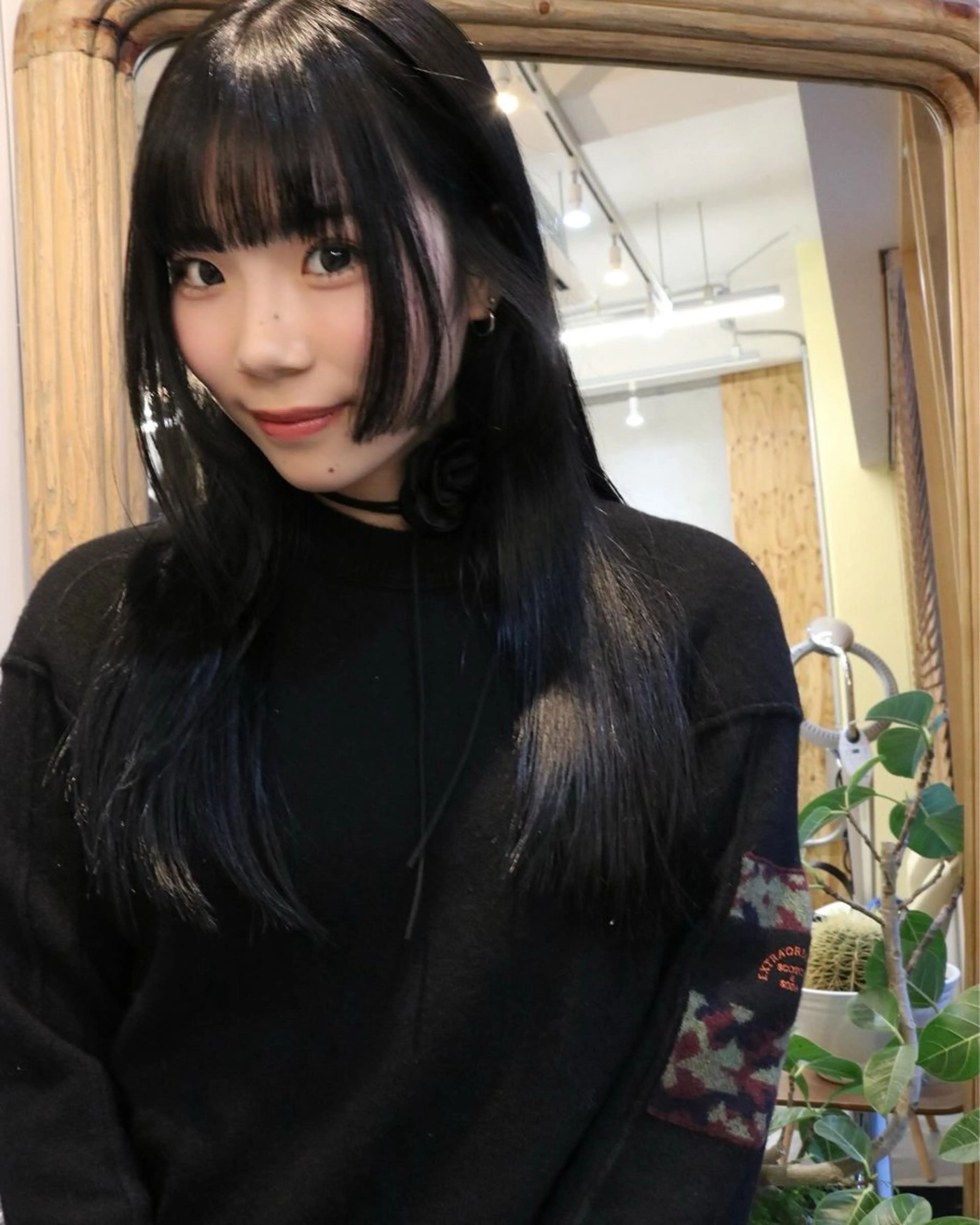 ロング カラー 松村 澪里のヘアスタイル