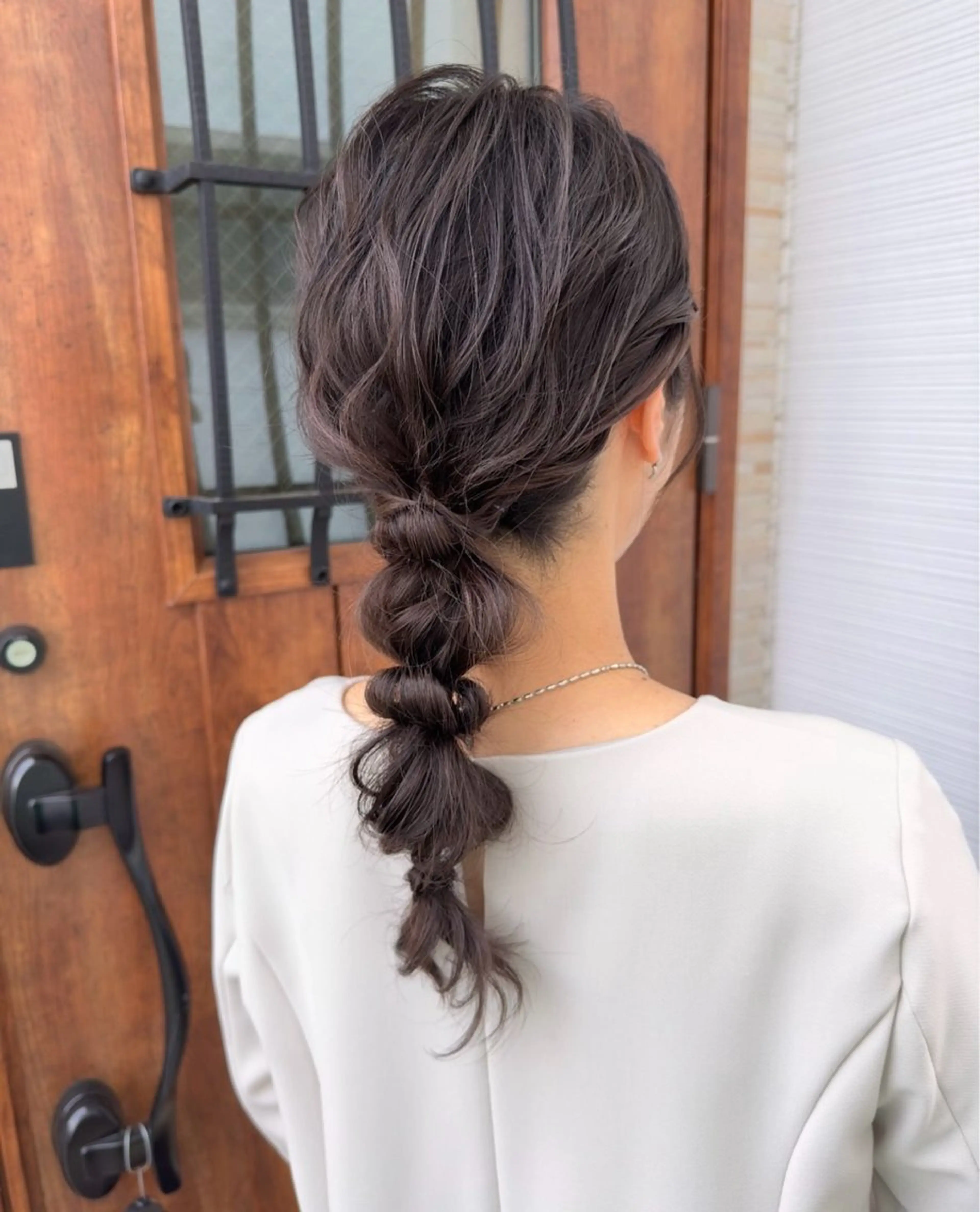 お呼ばれヘアセットの写真