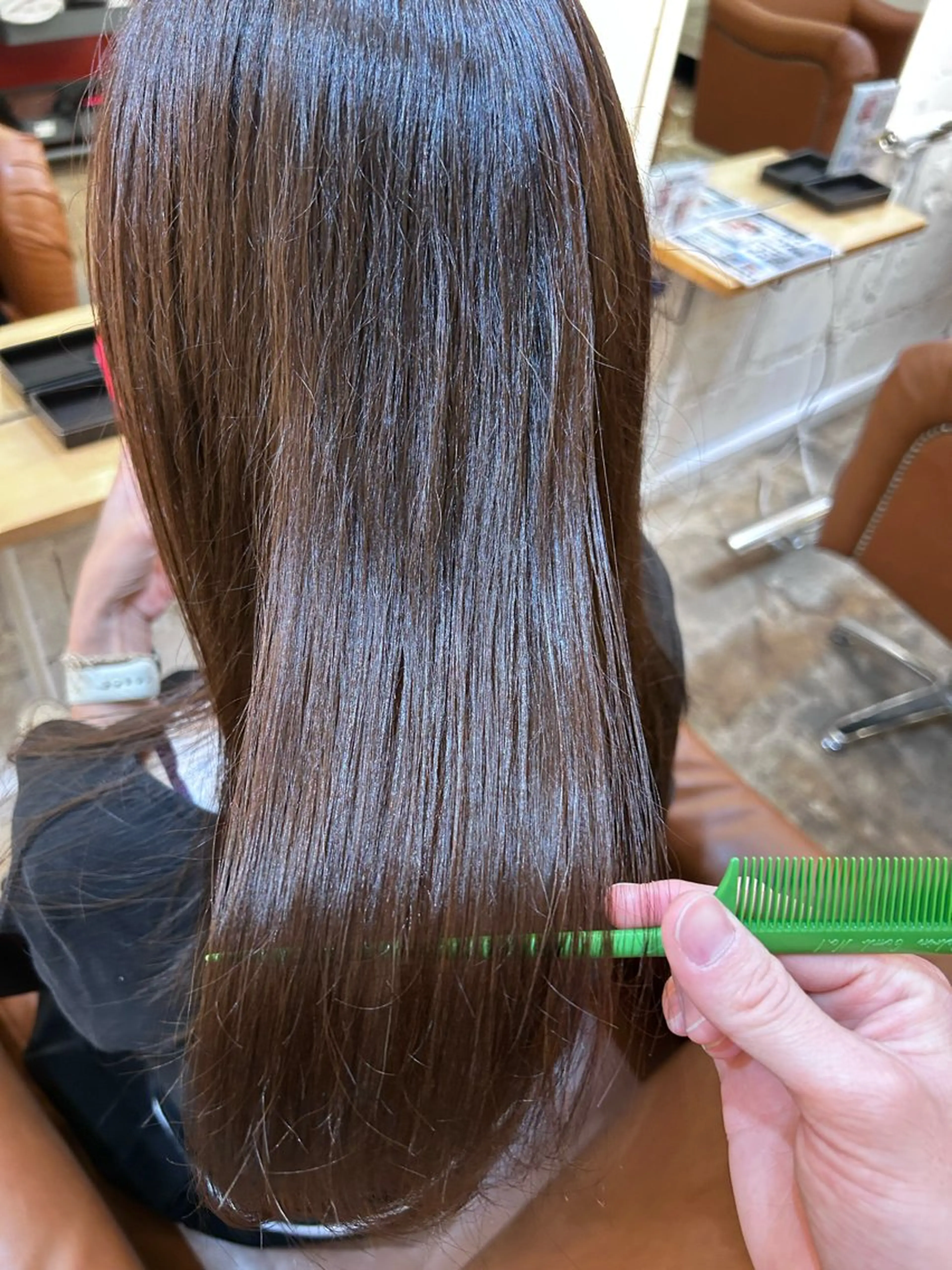 ロング カラー AMBERGLEAM Hair&Cloth Yoga所属・Ryo☘縮毛矯正/ メンズ/ブリーチ/のヘアスタイル